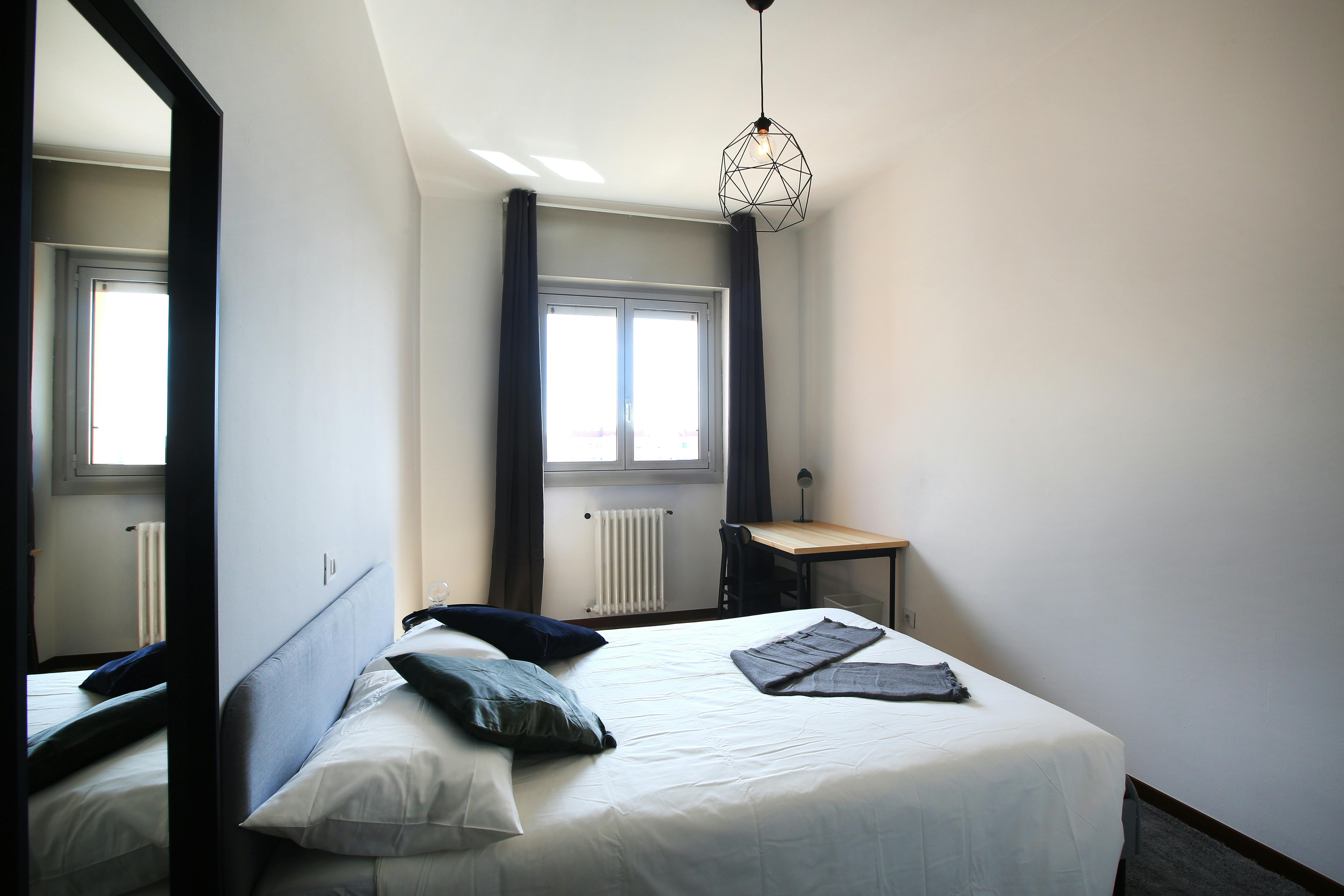 Privat rum att hyra för 555 € i månaden i Milan, Via Benjamin Constant