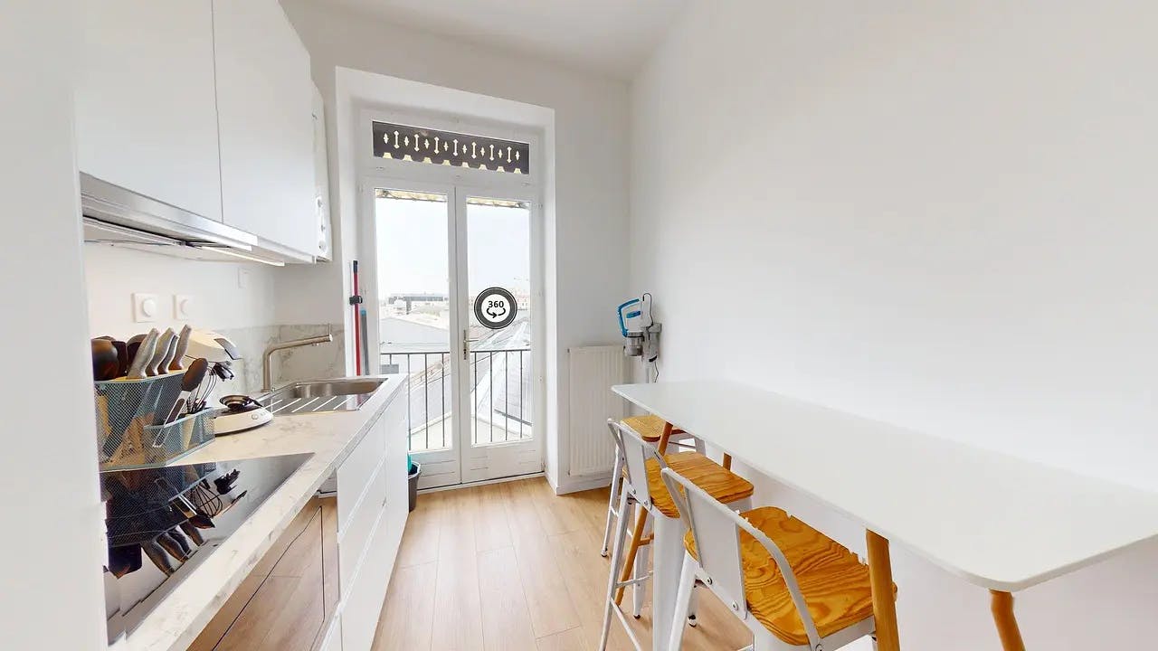 Single room Lyon, 1 bed, 13m² — photo 16