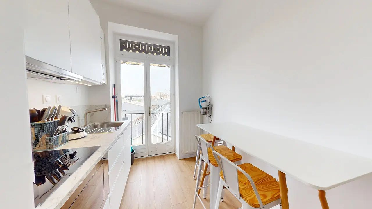 Single room Lyon, 1 bed, 13m² — photo 20