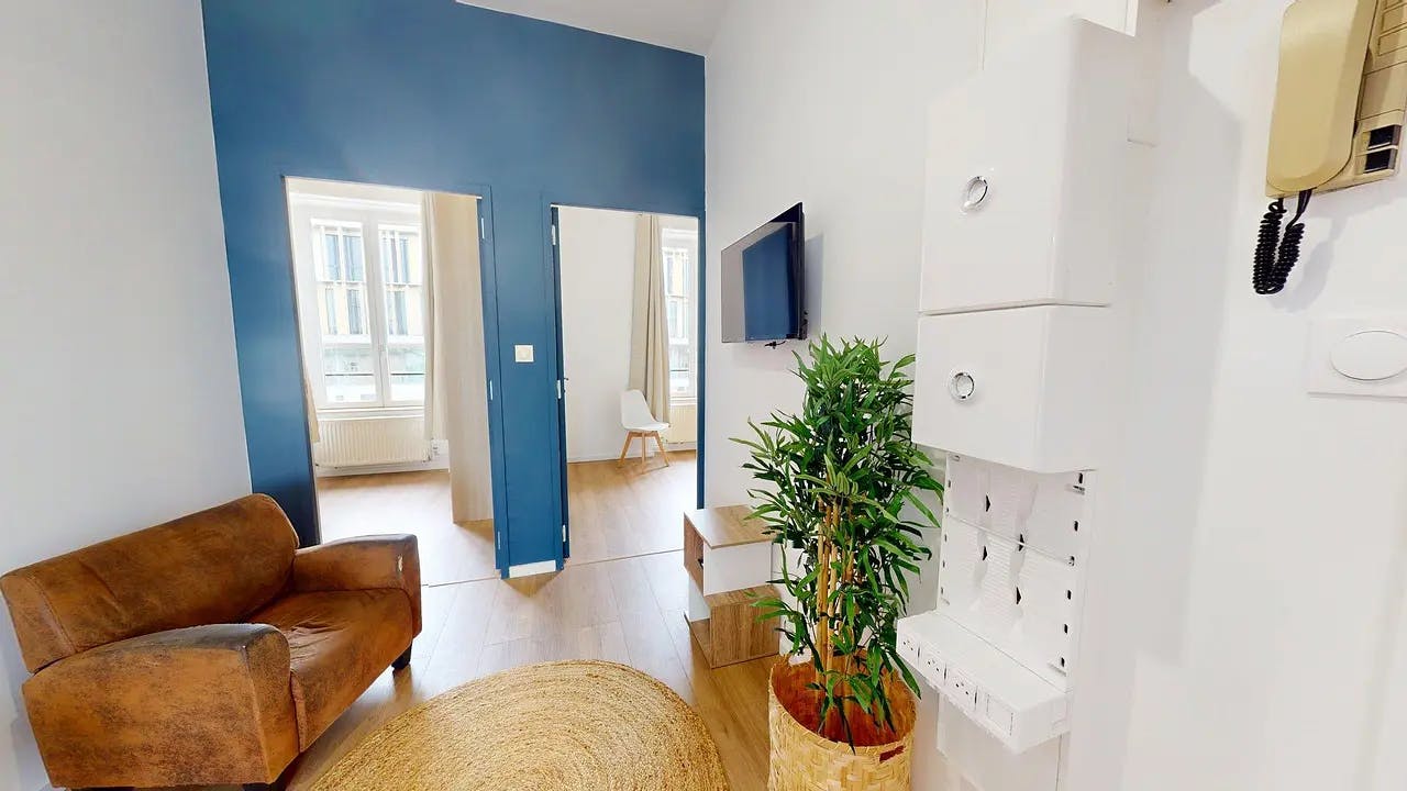 Single room Lyon, 1 bed, 13m² — photo 19