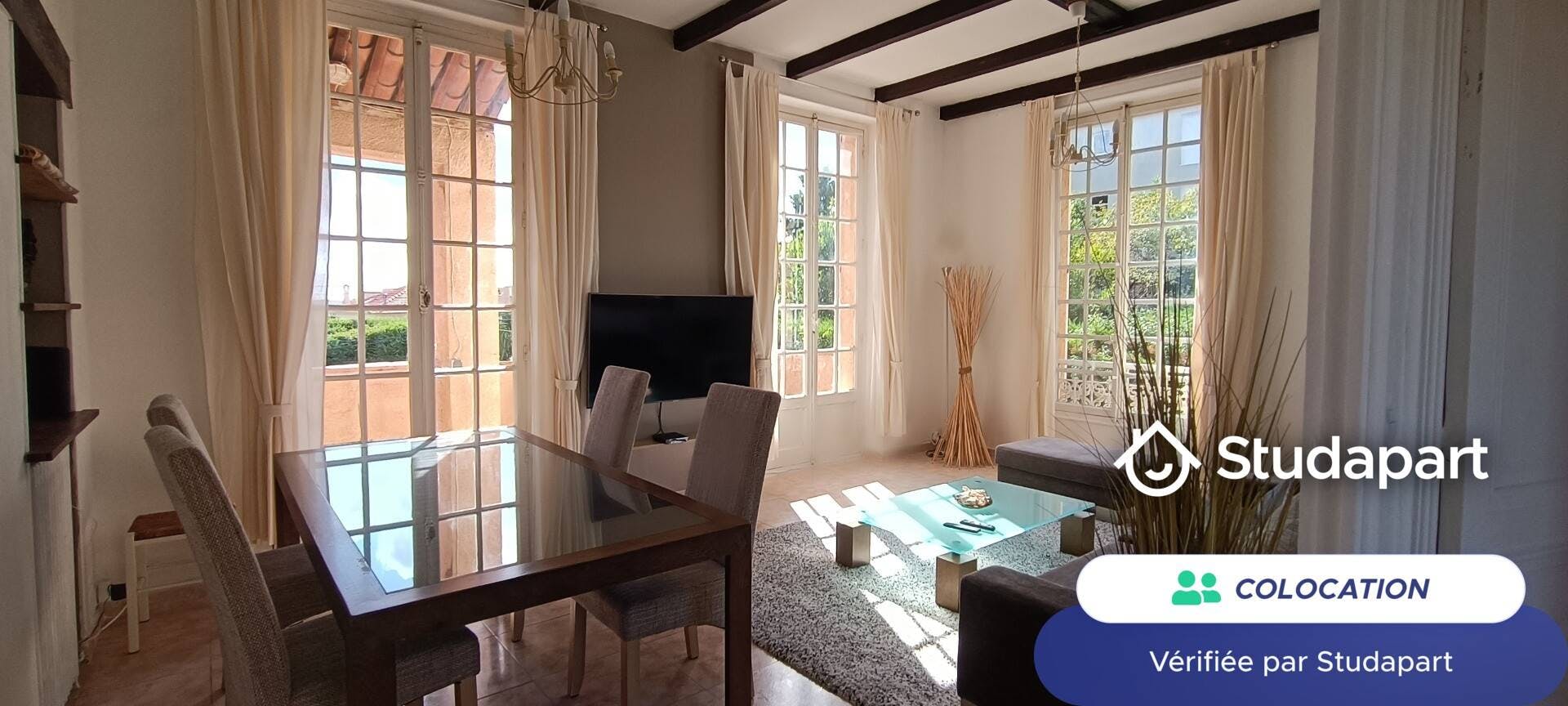 Pokój prywatny do wynajęcia za 570 € miesięcznie w mieście Antibes, Avenue de Nice