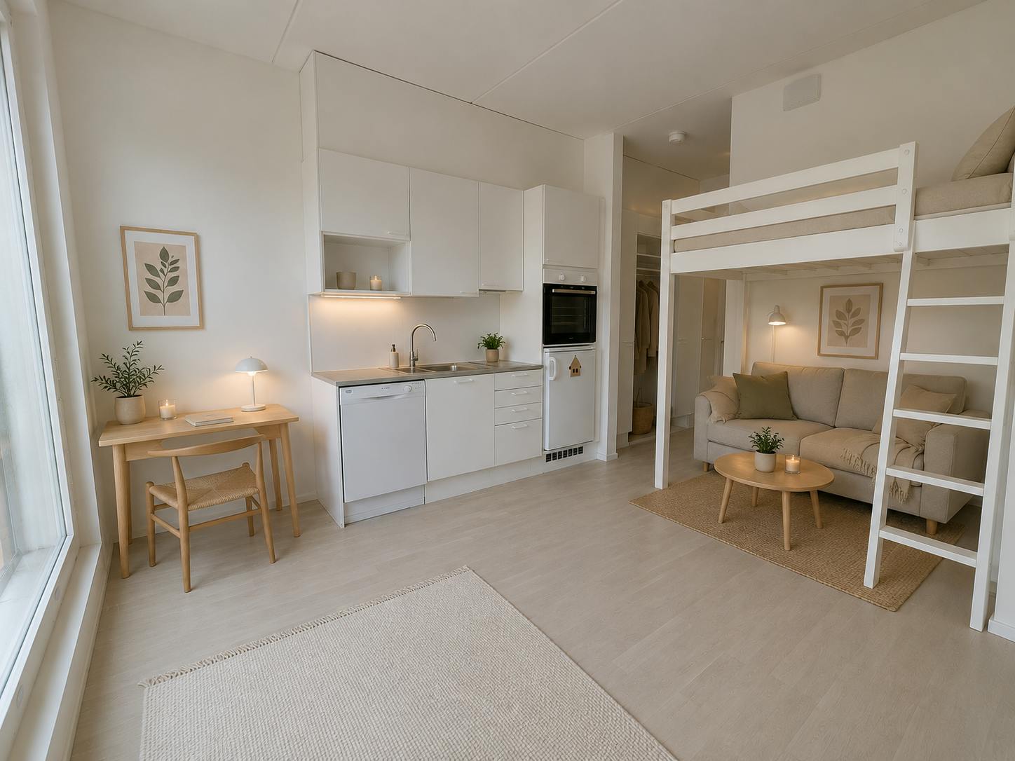 Студия сдается в аренду за 659 € в месяц в Vantaa, Lipstikkakuja