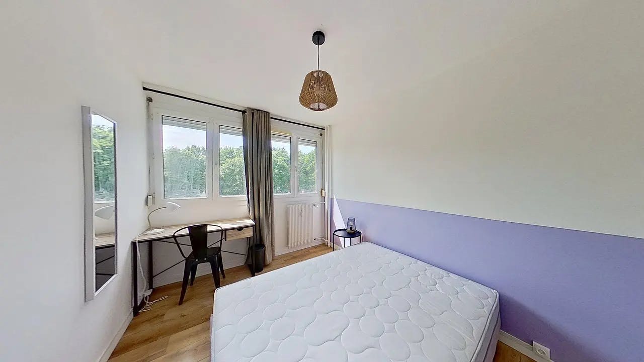 Chambre privée à louer pour 450 €/mois à Rennes, Square des Cloteaux