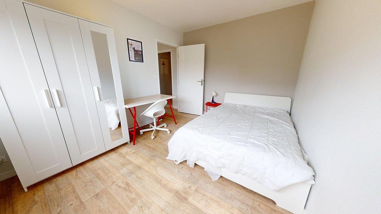 Single room Lyon, 1 bed, 10m² — photo 2