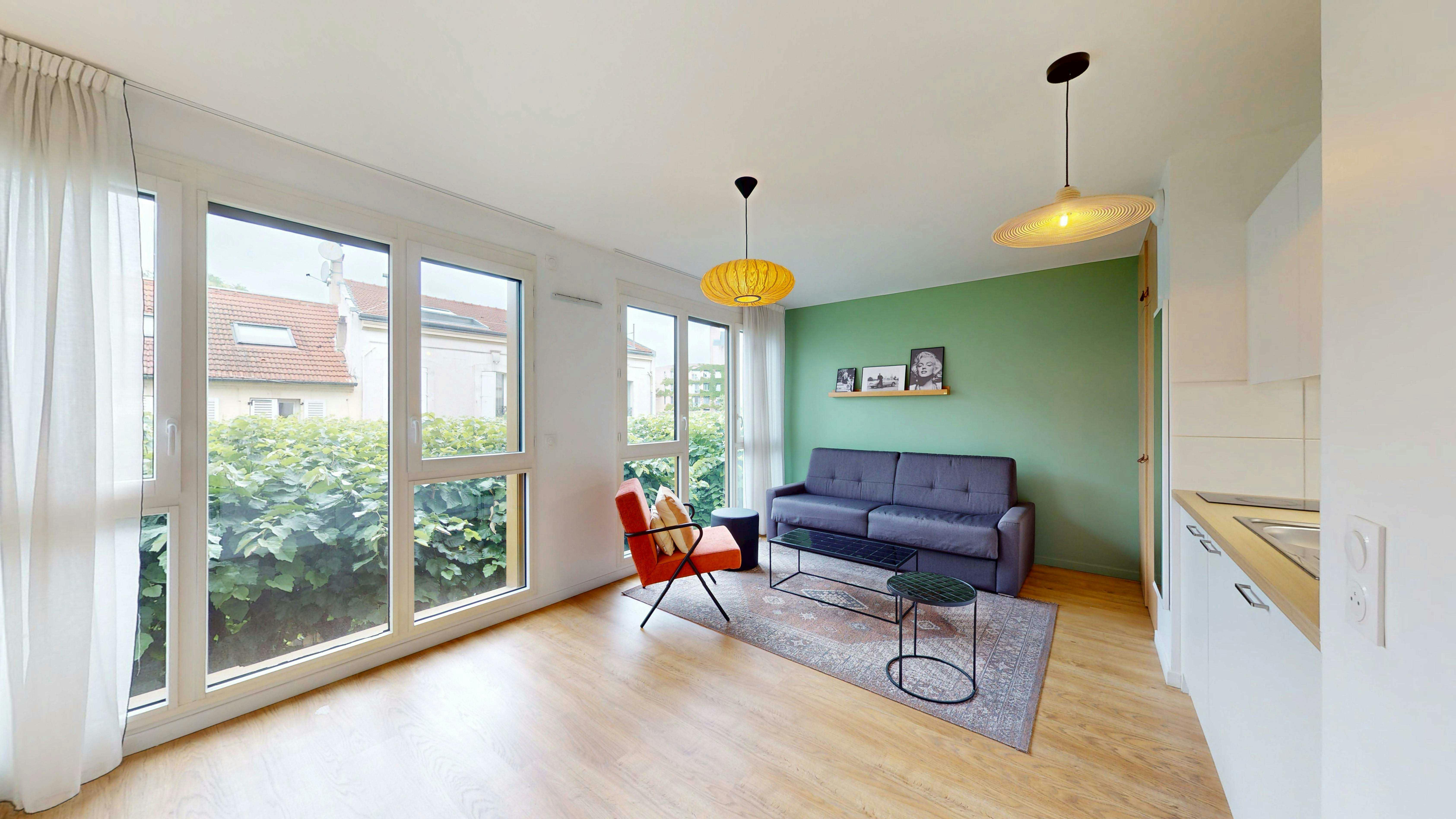 Estudio  en alquiler por 1071 € al mes en Ivry-sur-Seine, Rue Lénine