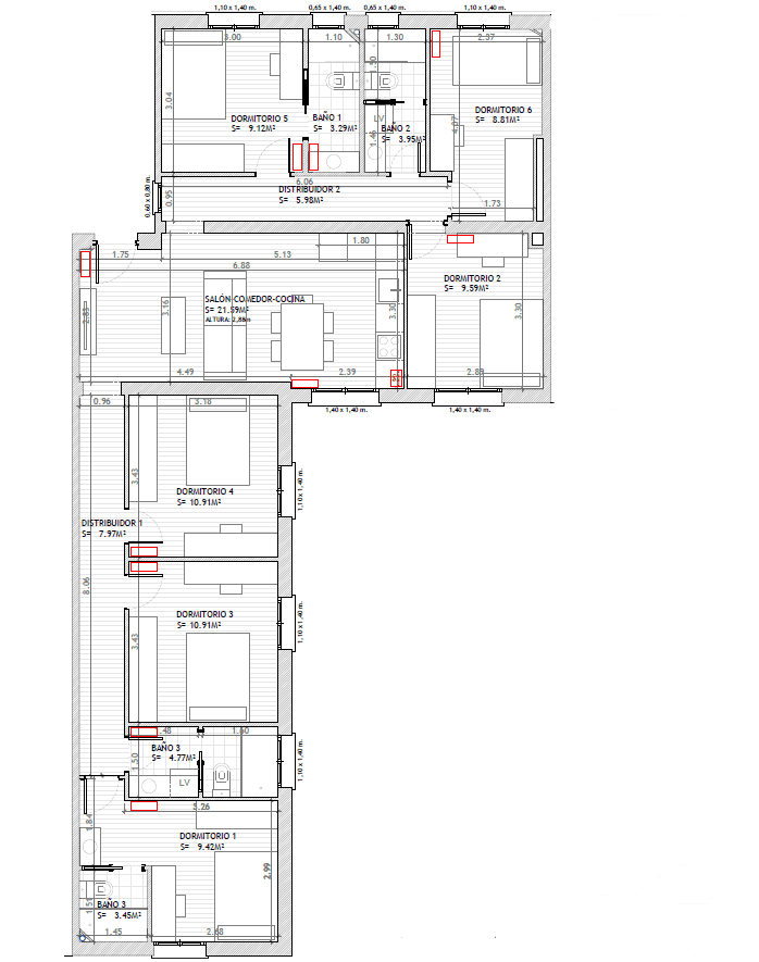 Single room Madrid, 1 bed — photo 10