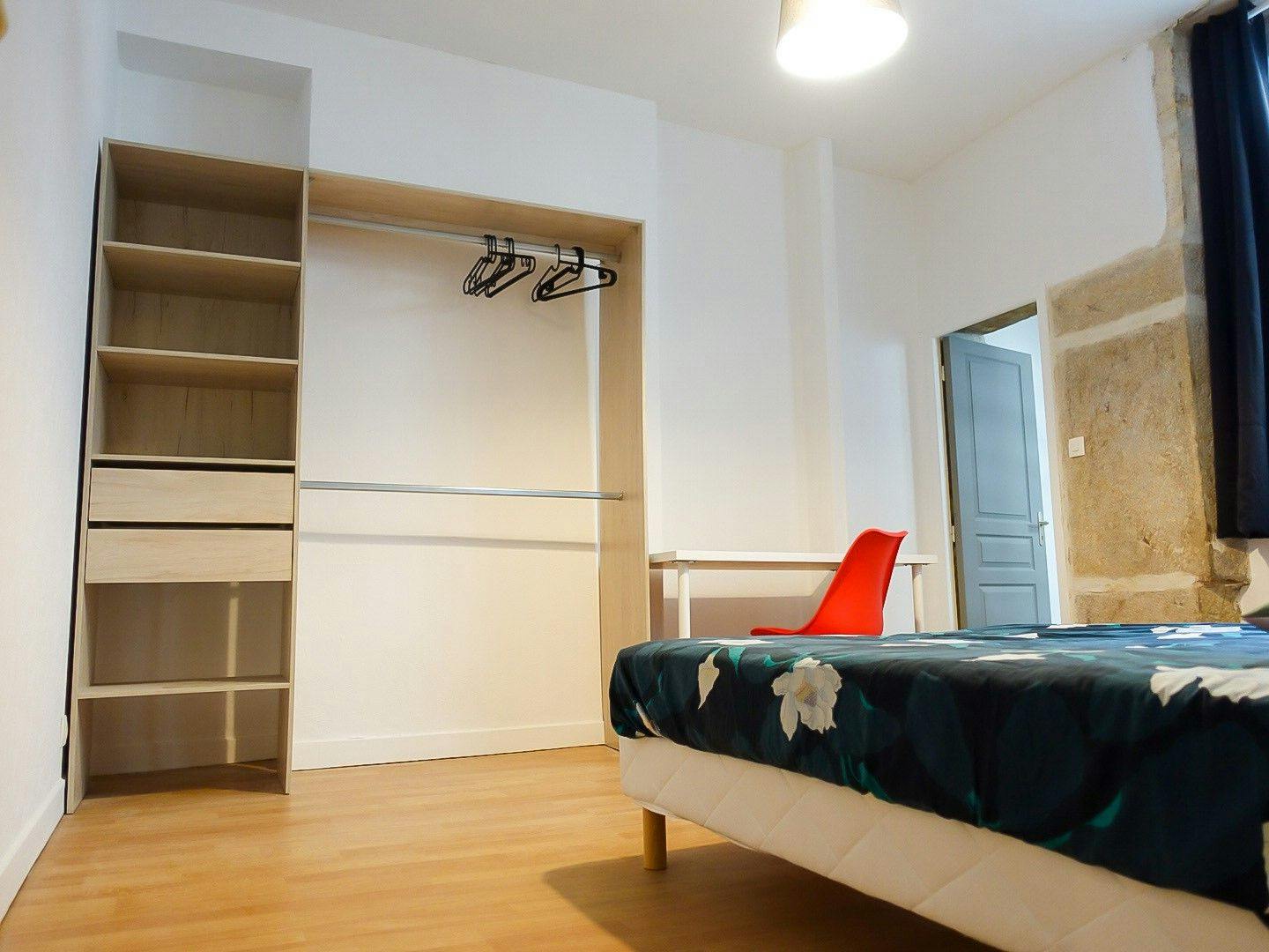Single room Lyon, 1 bed, 14m² — photo 3