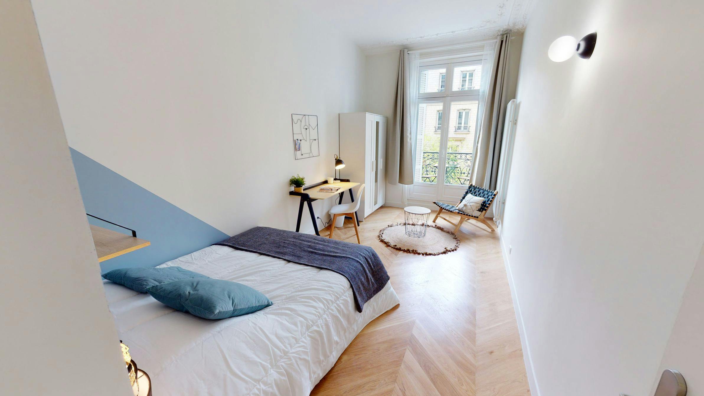 Habitación individual París, 1 habitación, 16m² — foto 8