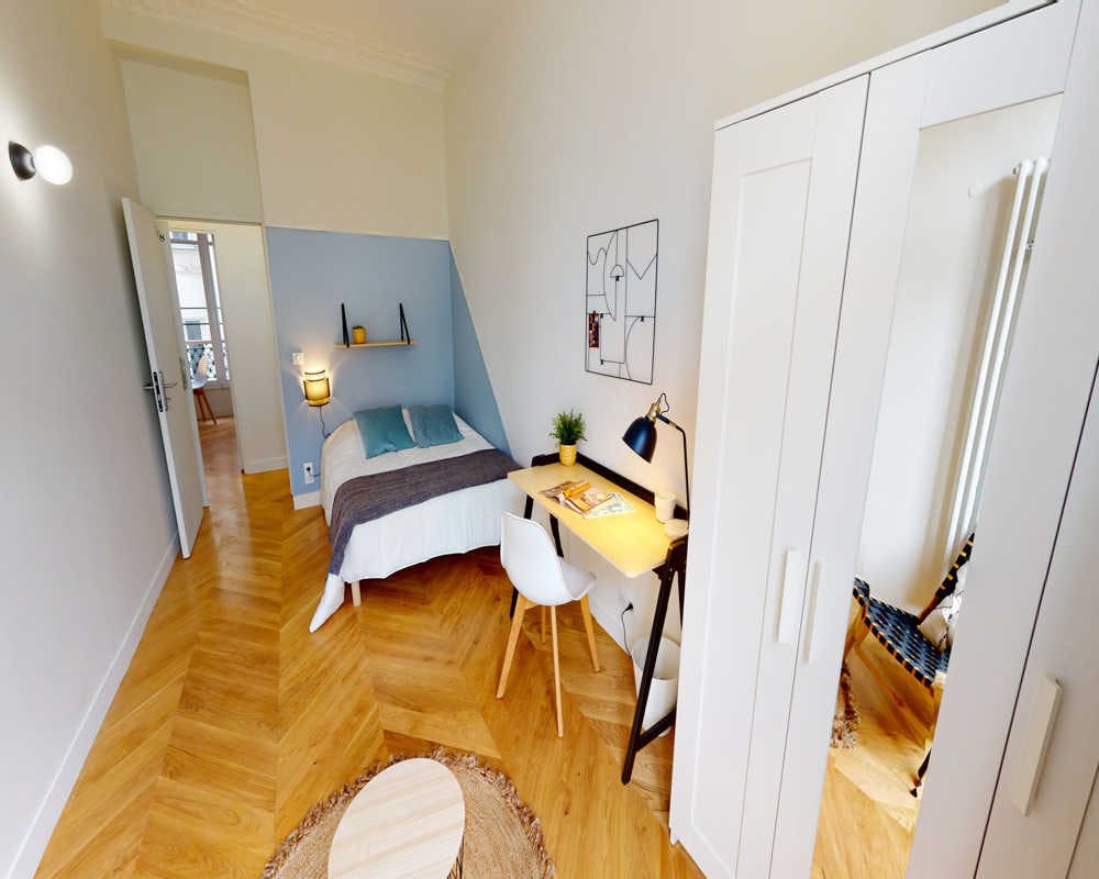 Habitación individual París, 1 habitación, 16m² — foto 12