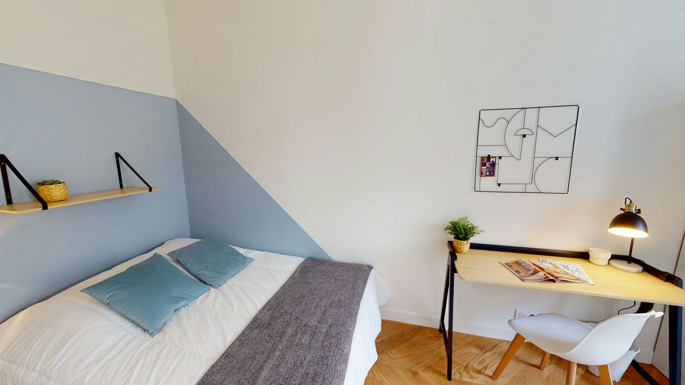 Habitación individual París, 1 habitación, 16m² — foto 5
