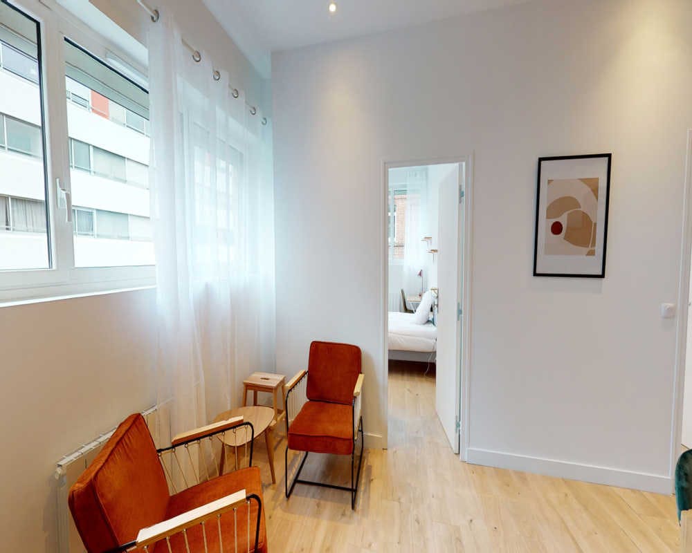 私人房间 正在以 €445 的月租出租，其位于 Lille, Rue de Brigode