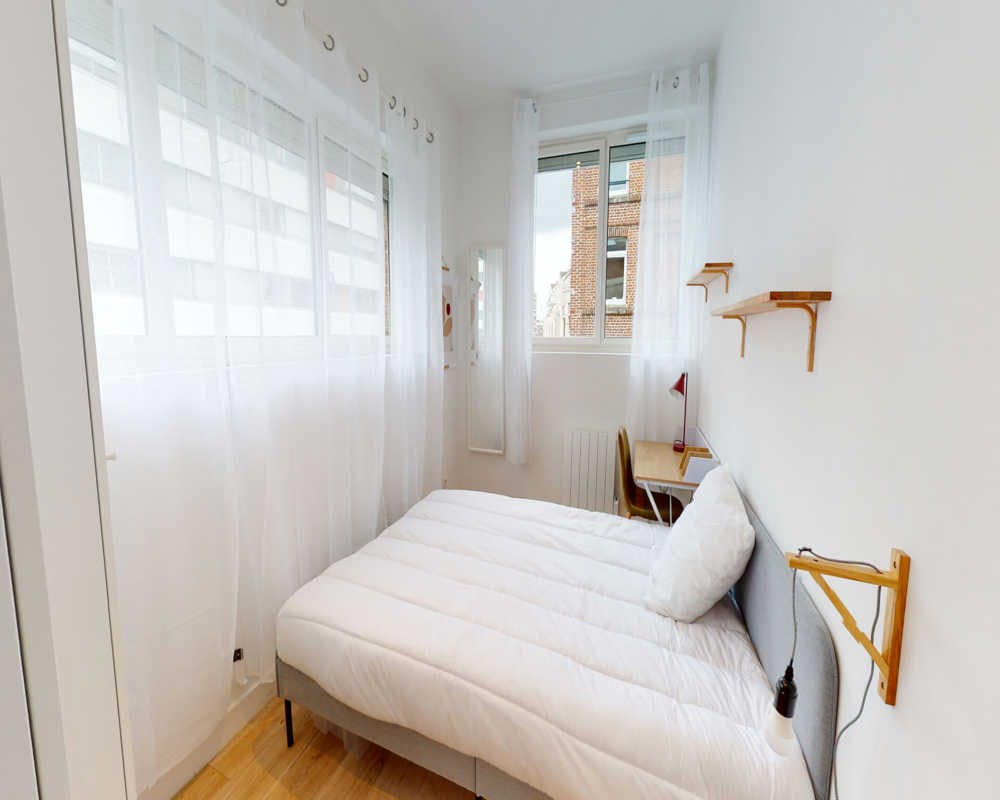 WG-Zimmer zu mieten für 445 € pro Monat in Lille, Rue de Brigode