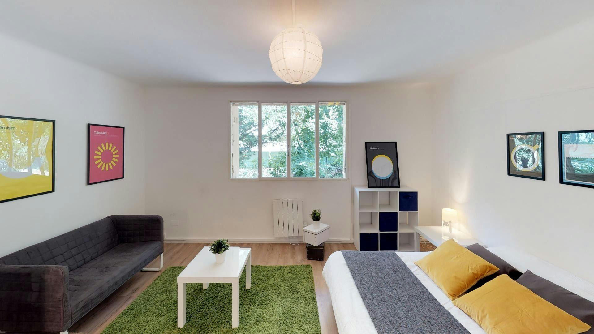 Single room Montpellier, 1 bed, 18m² — photo 1