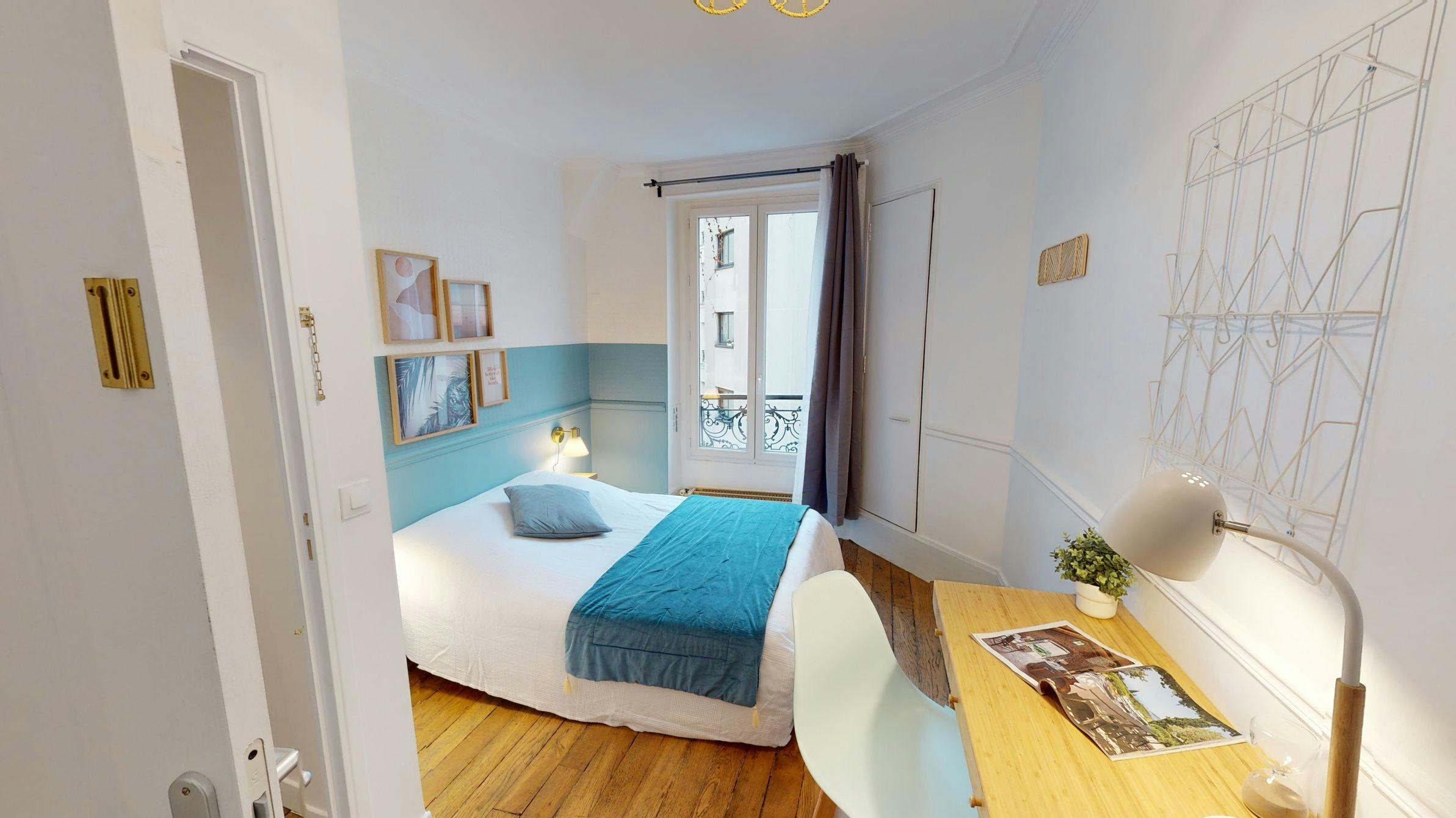 Single room Paris, 1 bed, 11m² — photo 3