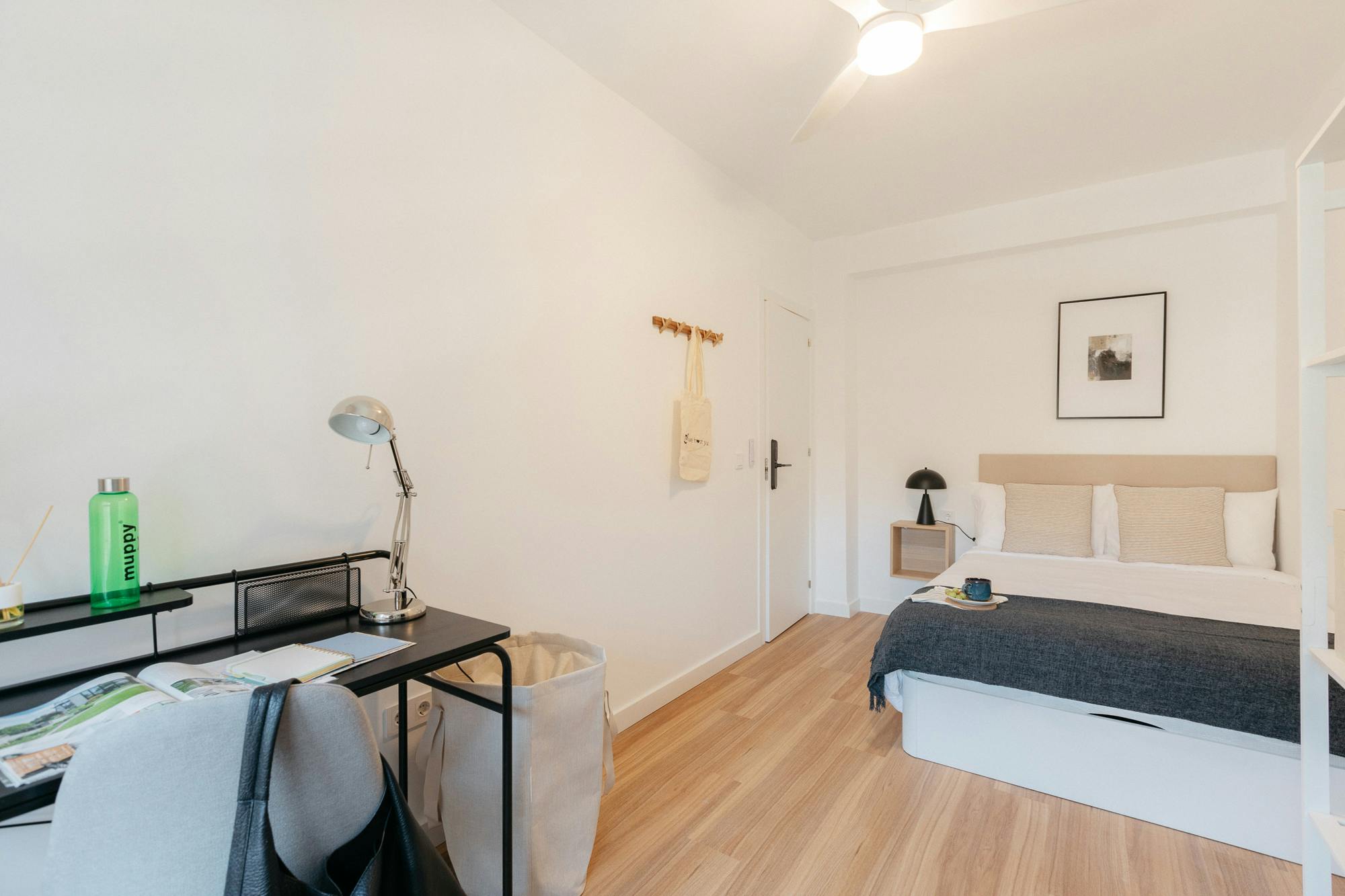 Single room Valencia, 1 bed, 16m² — photo 2
