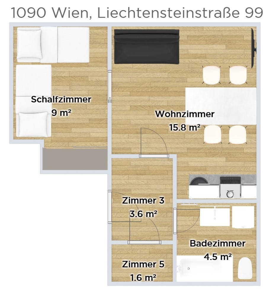 Liechtensteinstraße, Vienna preview