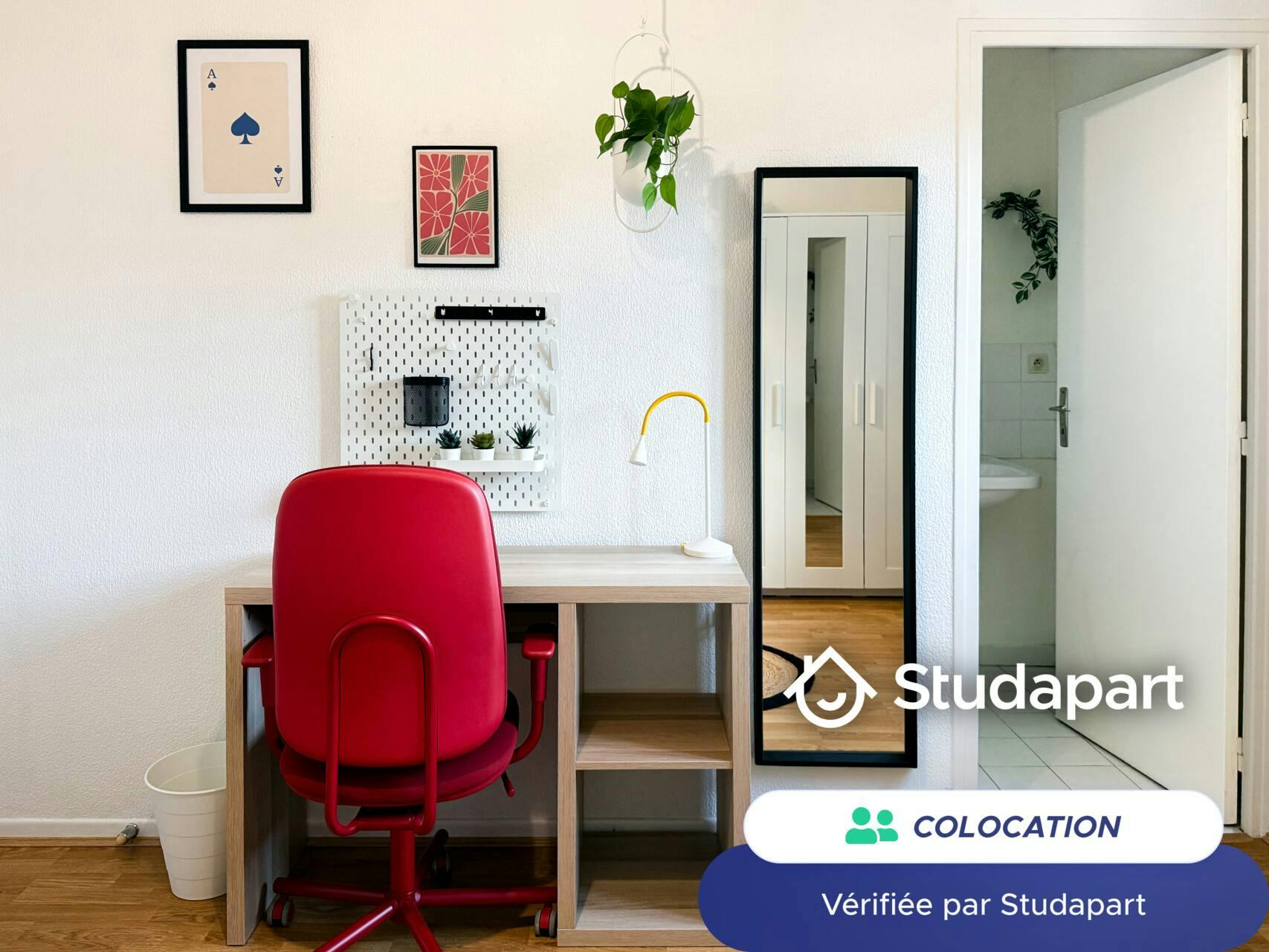 Private room for rent on Rue des Remparts d'Ainay, Lyon - Vue 5