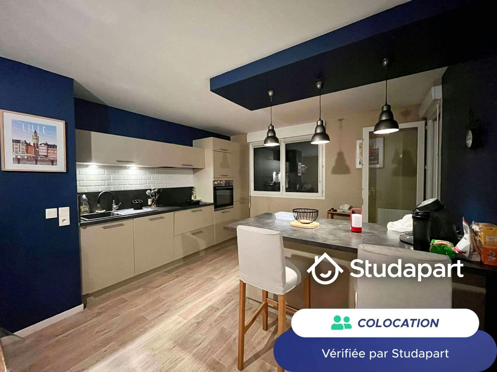 Private room for rent on Rue de Cannes, Lille - Vue 4