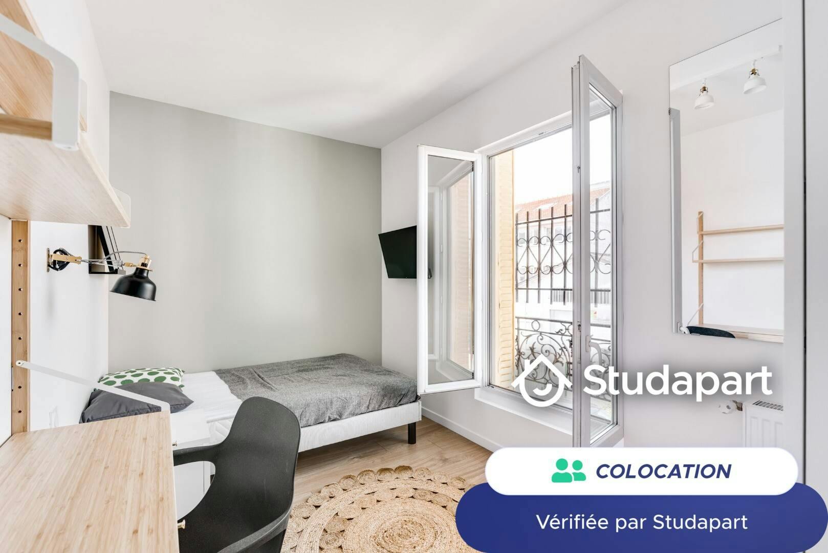 Private room for rent for €590 per month in Nanterre, Rue Jules Michelet