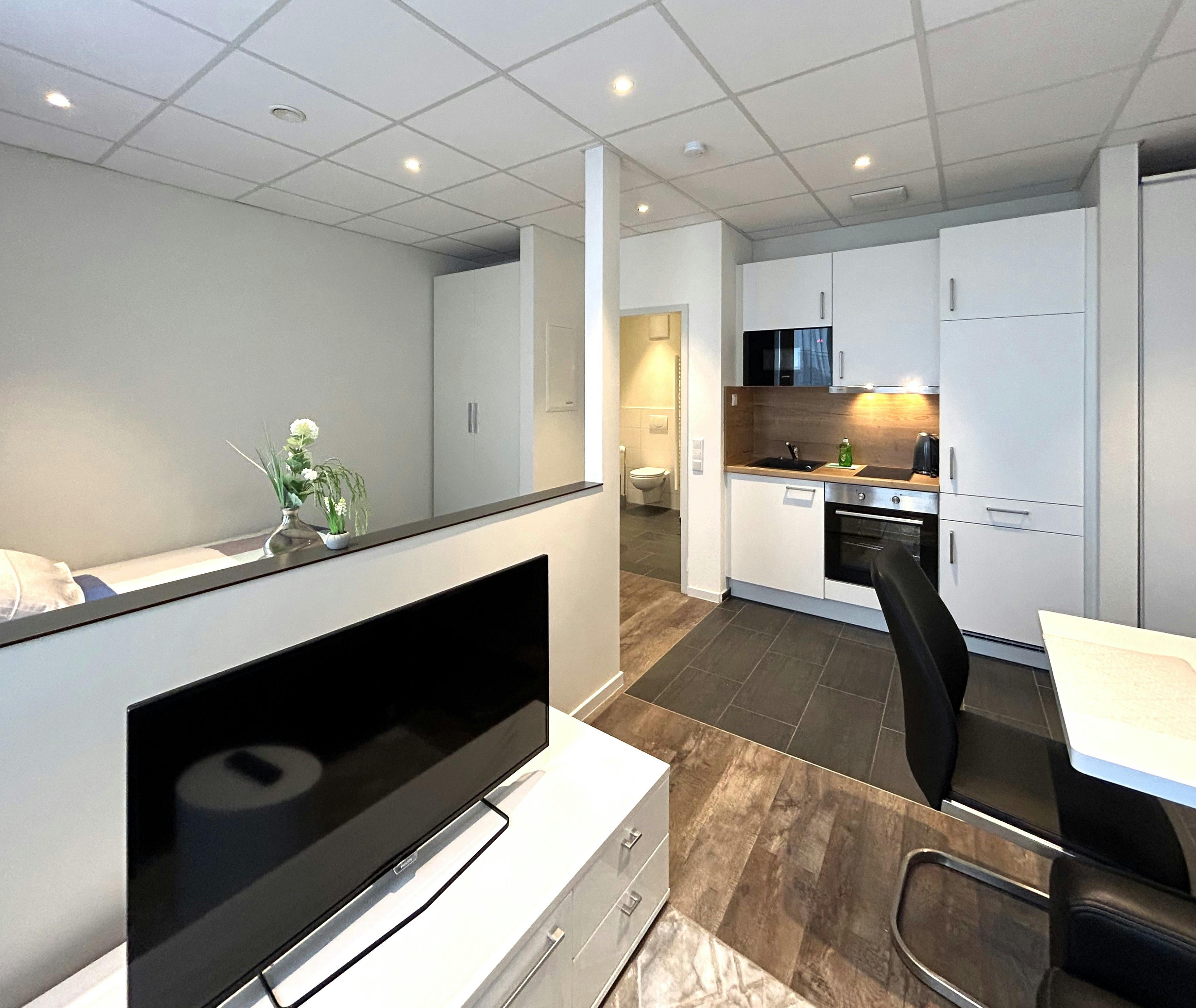 单间公寓 正在以 €1,495 的月租出租，其位于 Frankfurt am Main, Triftstraße