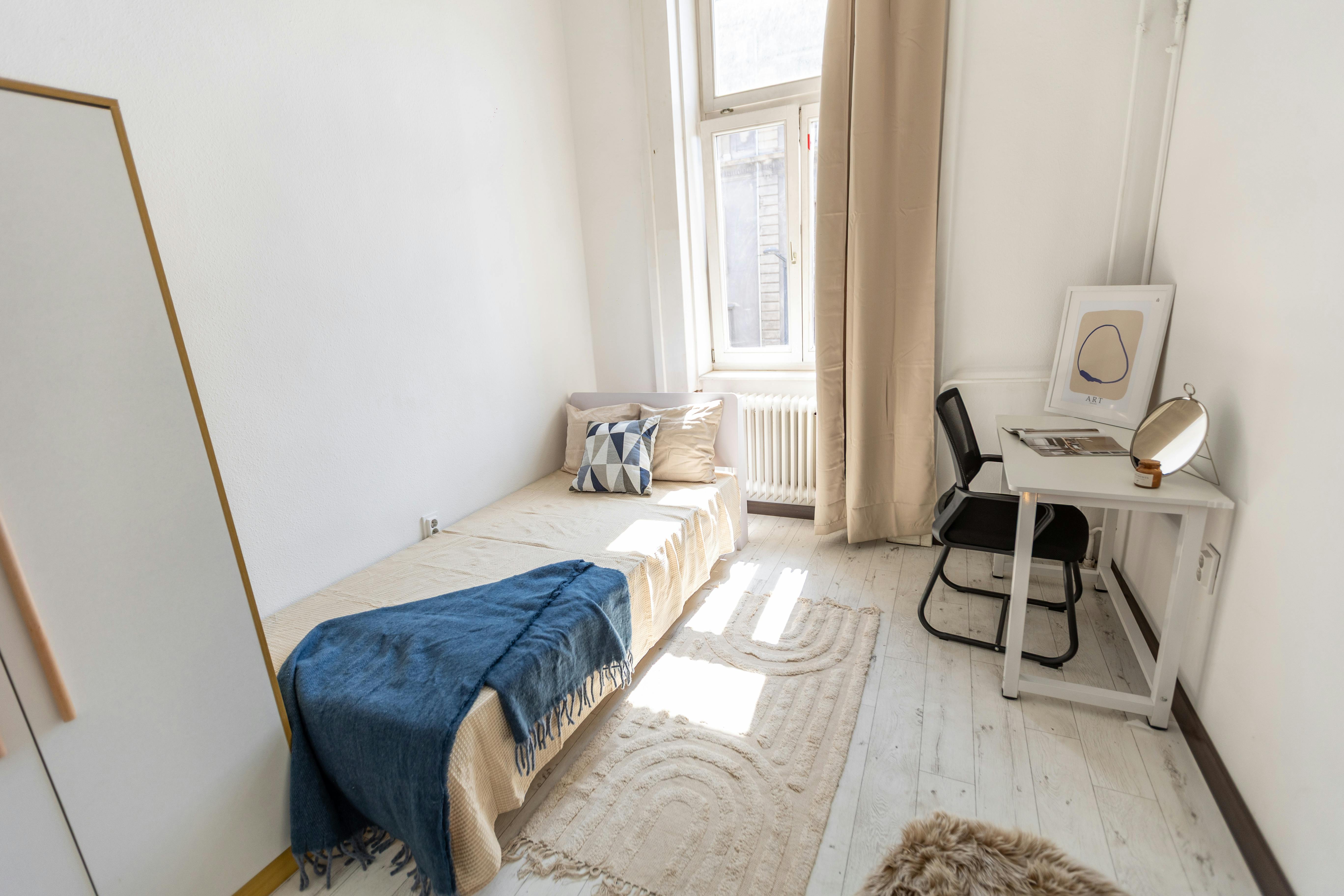 Double room Budapest, 1 bed, 17m² — photo 9