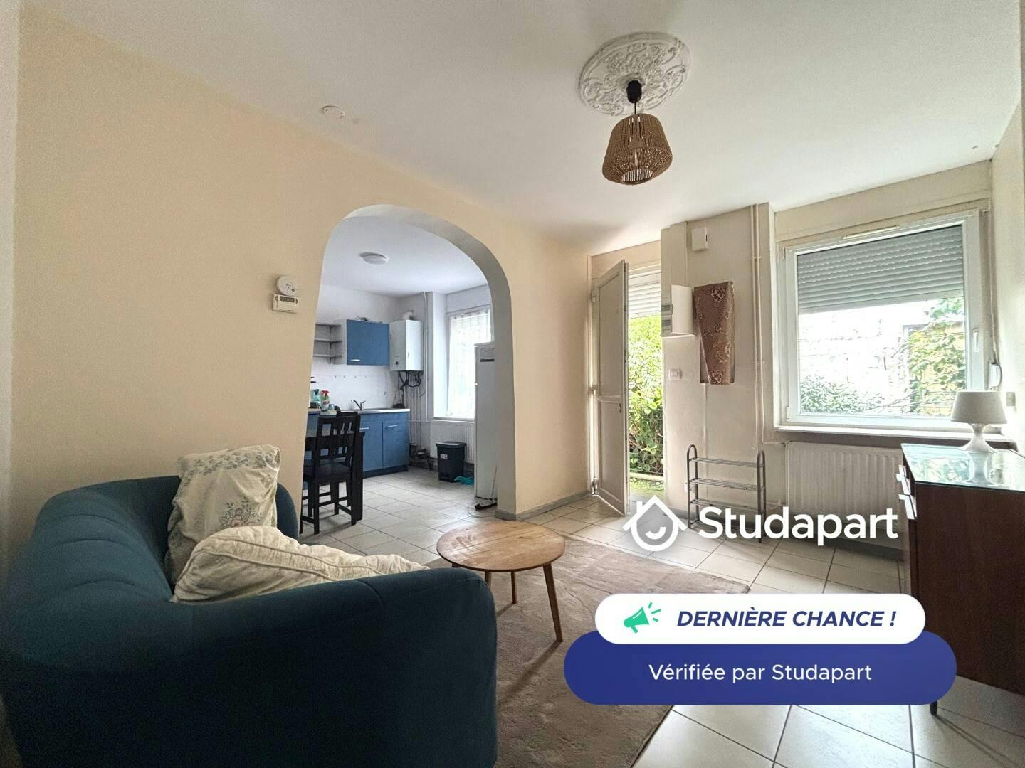Maison à louer pour 690 €/mois à Roubaix, Boulevard Montesquieu