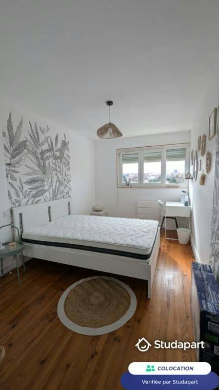 Private room for rent on Rue Jean Houdon, Toulouse - Vue 5