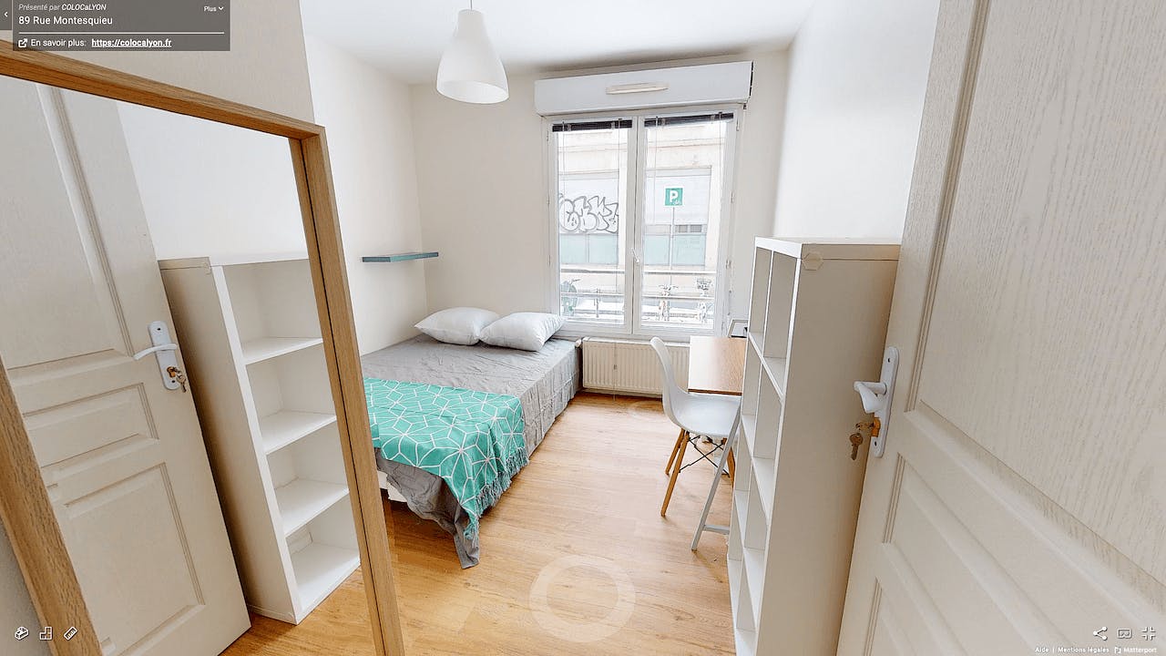 Single room Lyon, 1 bed, 9m² — photo 4