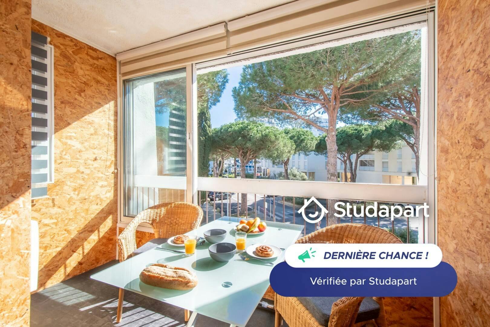 Apartment for rent for €550 per month in La Grande-Motte, Allée du Vaccares