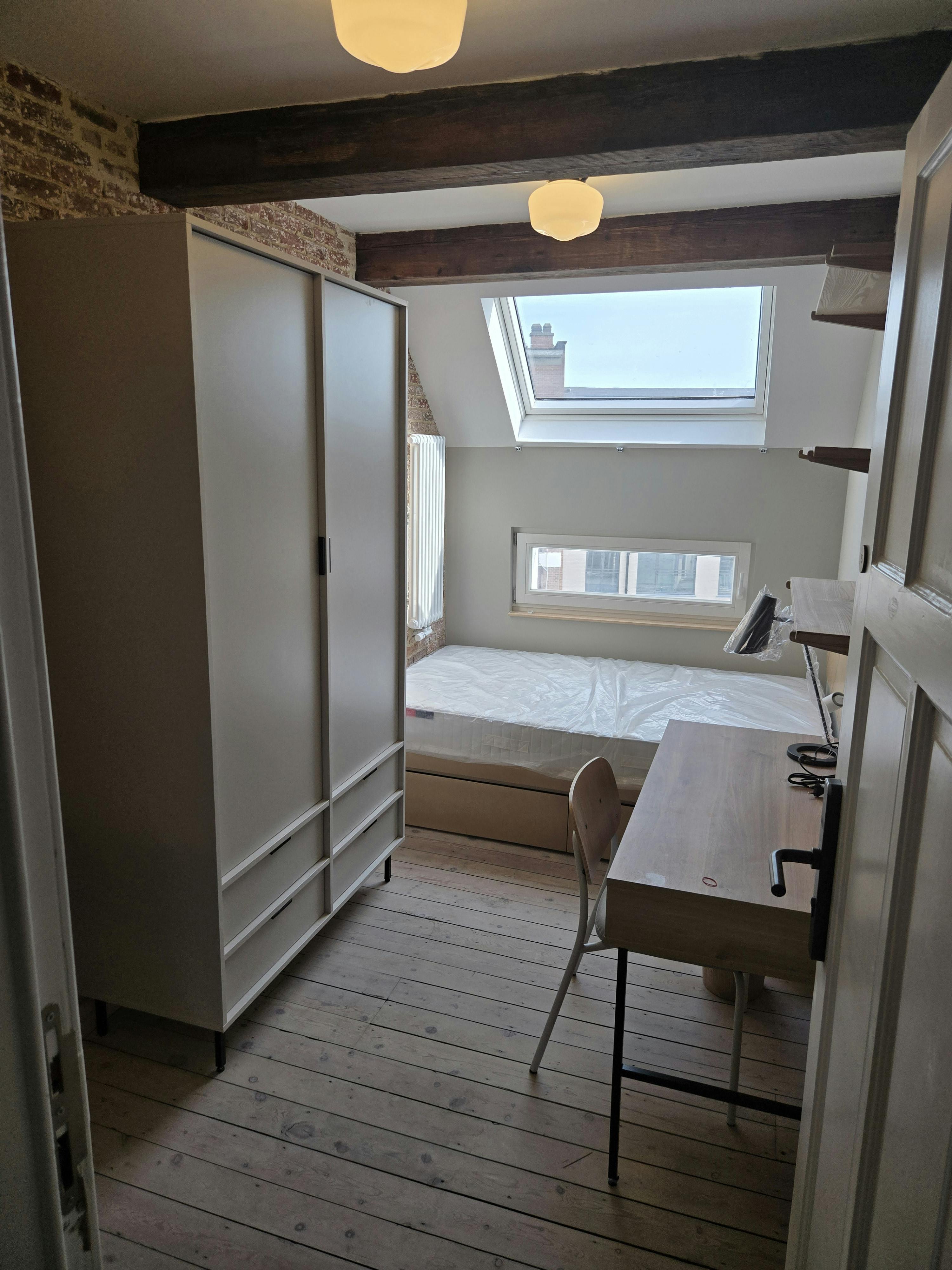 Single room Brussels, 1 bed, 10.6m² — photo 10