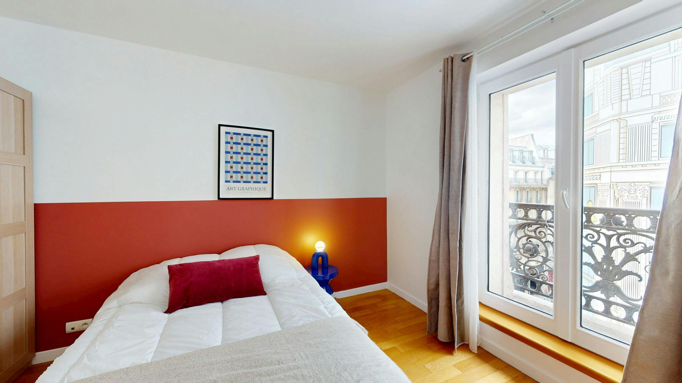 Camera singola Parigi, 1 camera, 14m² — foto 4