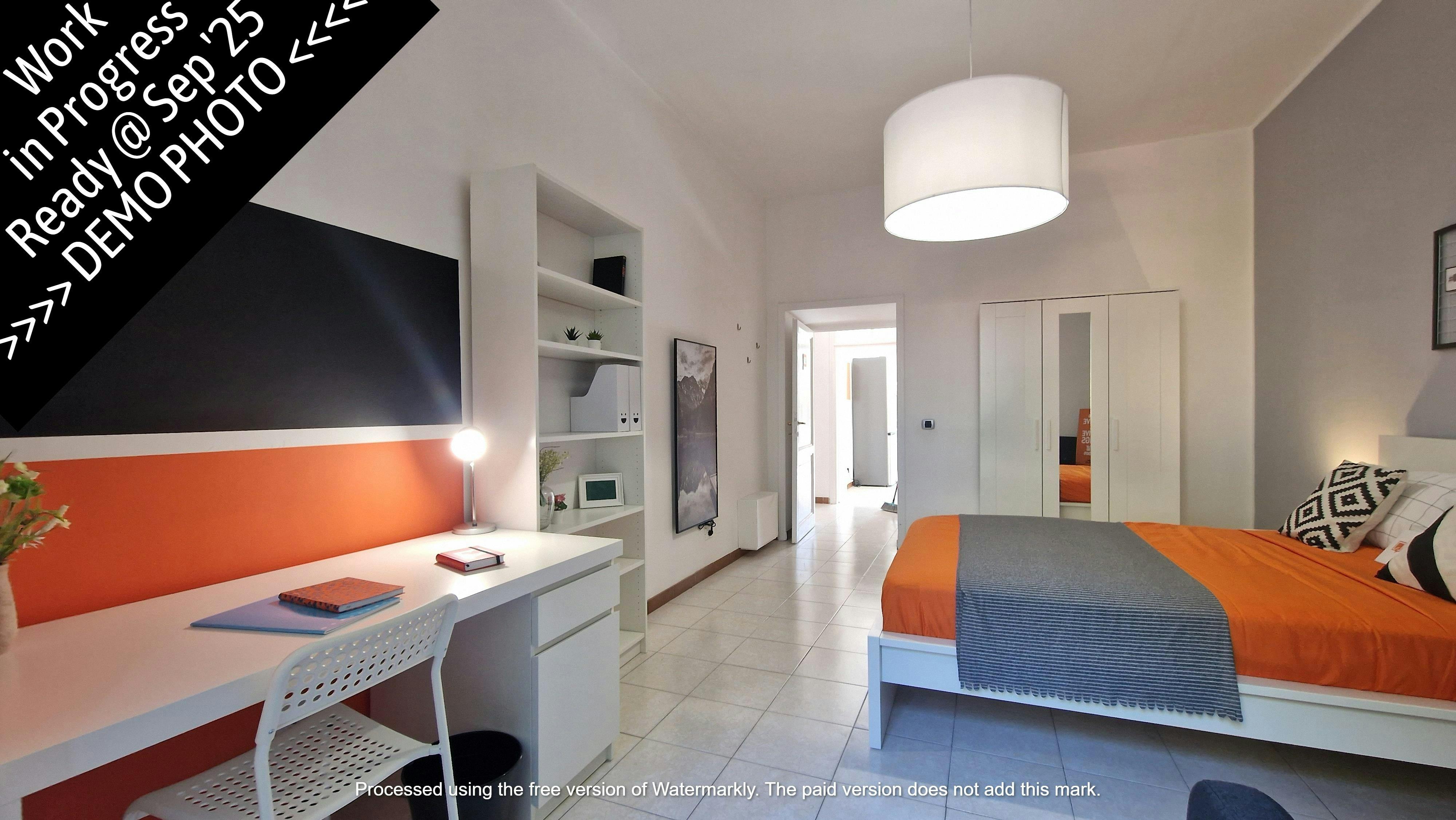 Single room Rome, 1 bed, 18m² — photo 3