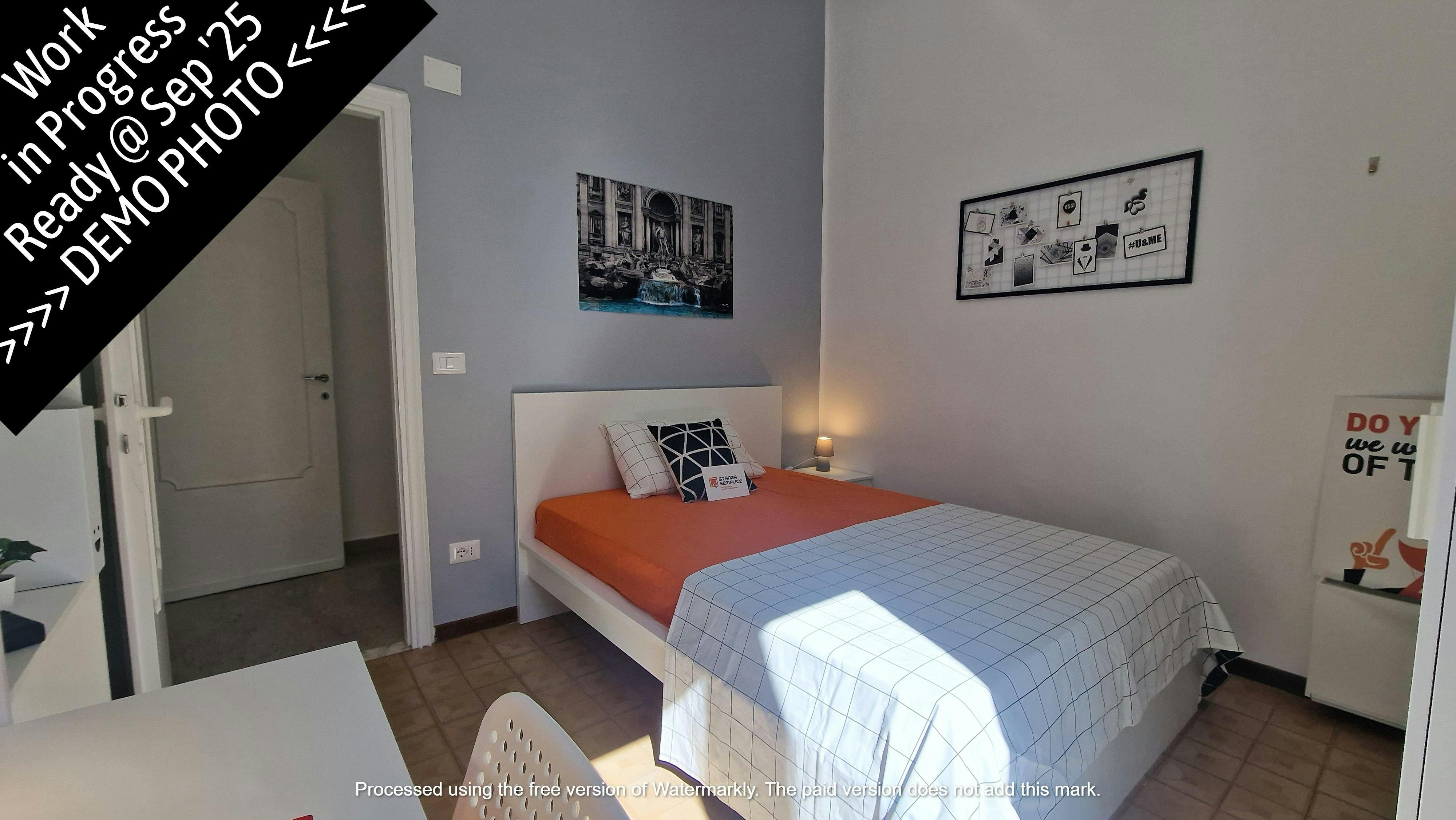 Single room Rome, 1 bed, 12m² — photo 9