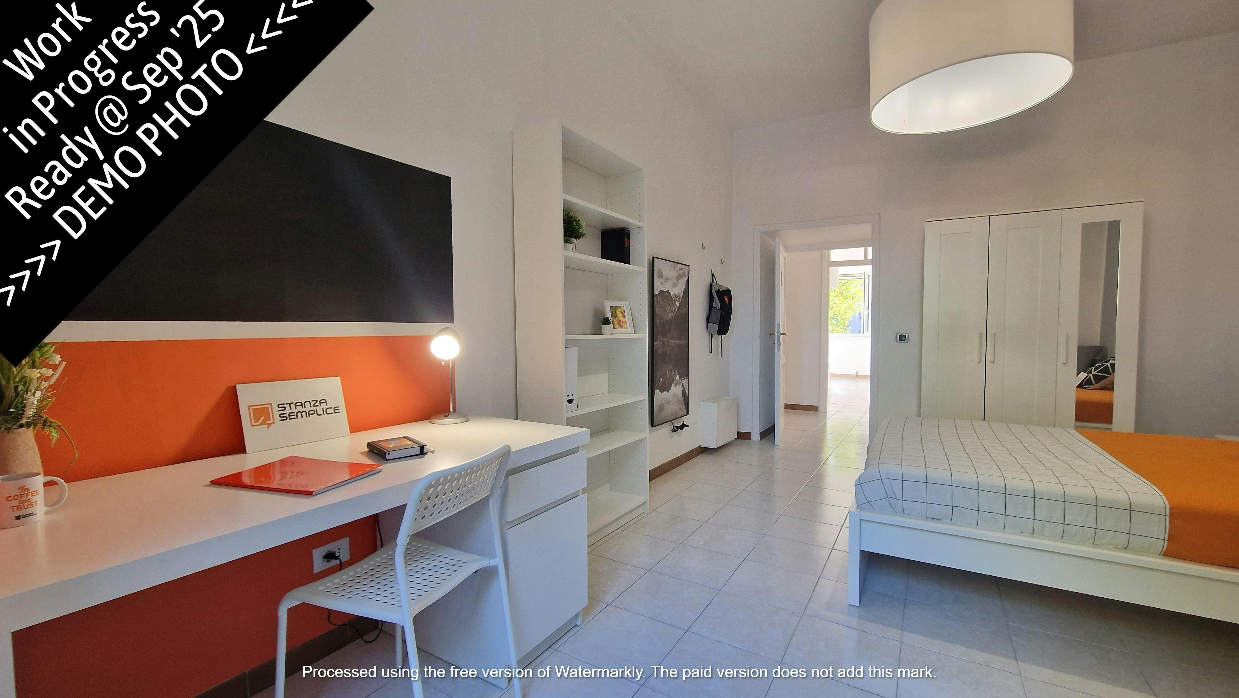 Single room Rome, 1 bed, 17m² — photo 10