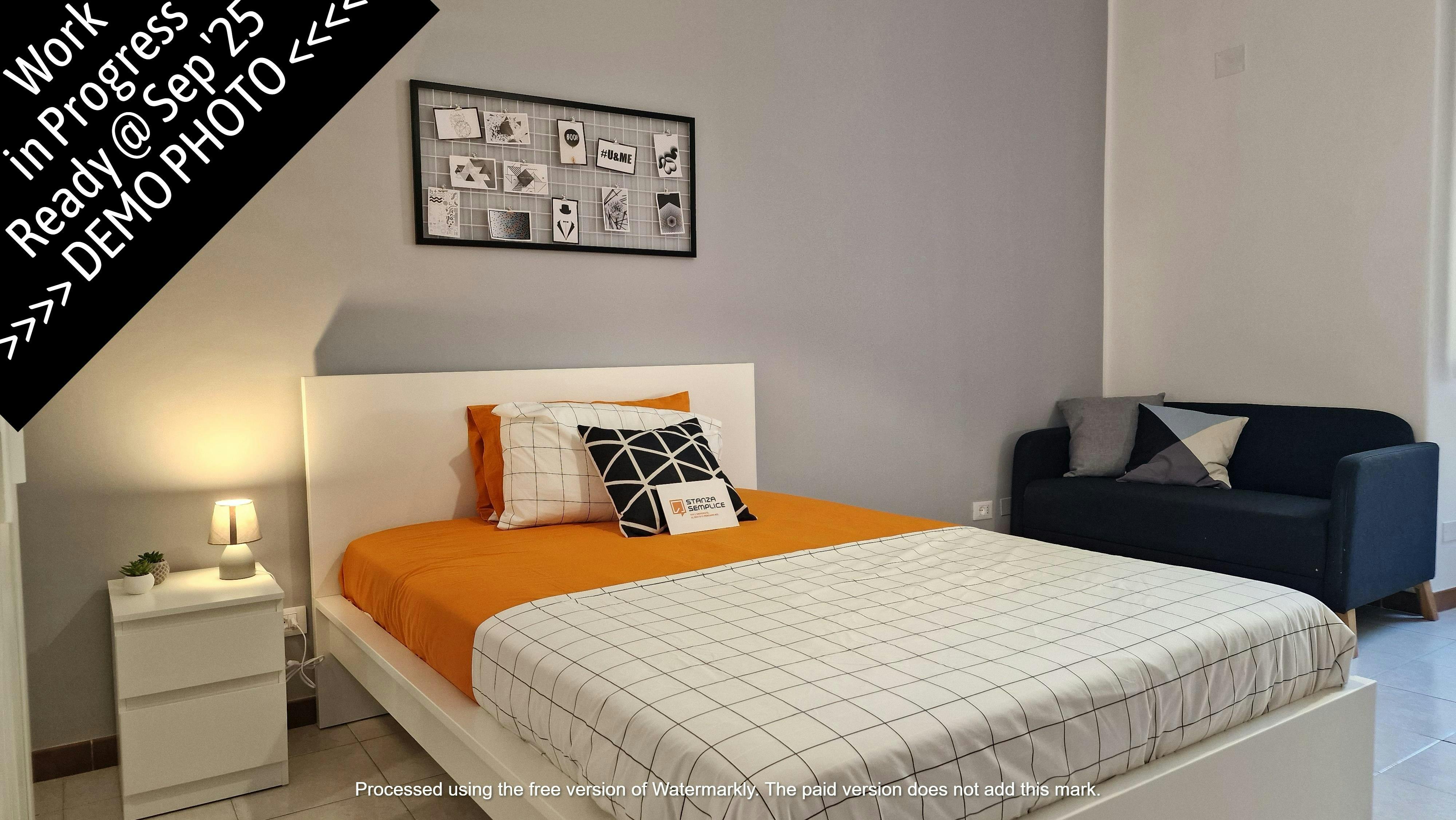 Single room Rome, 1 bed, 17m² — photo 2
