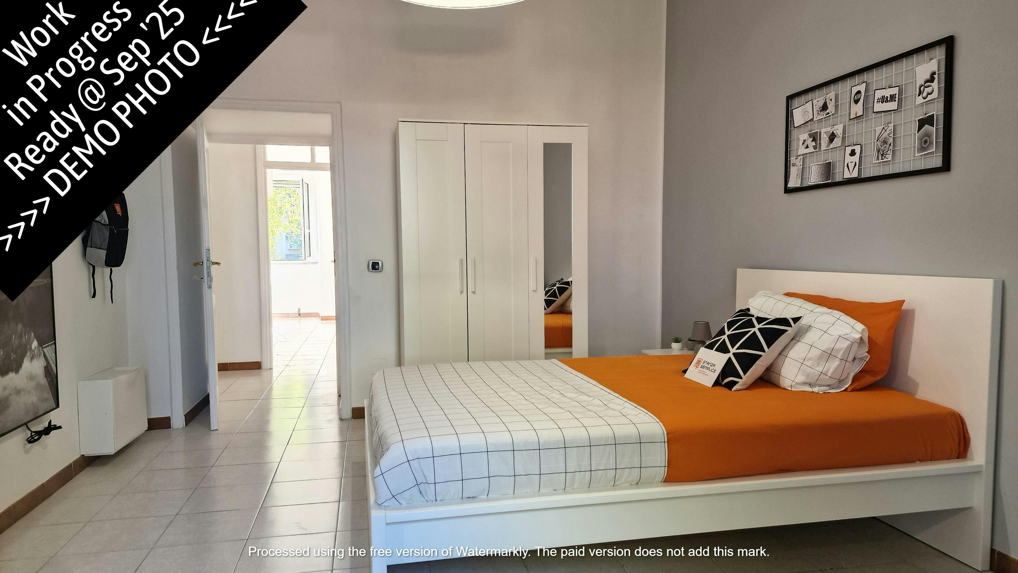 Single room Rome, 1 bed, 17m² — photo 8