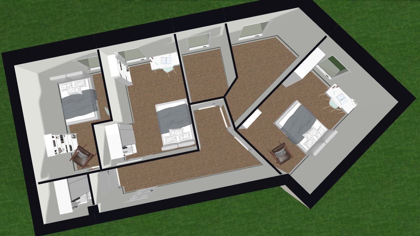 Single room Rome, 1 bed, 14m² — photo 4