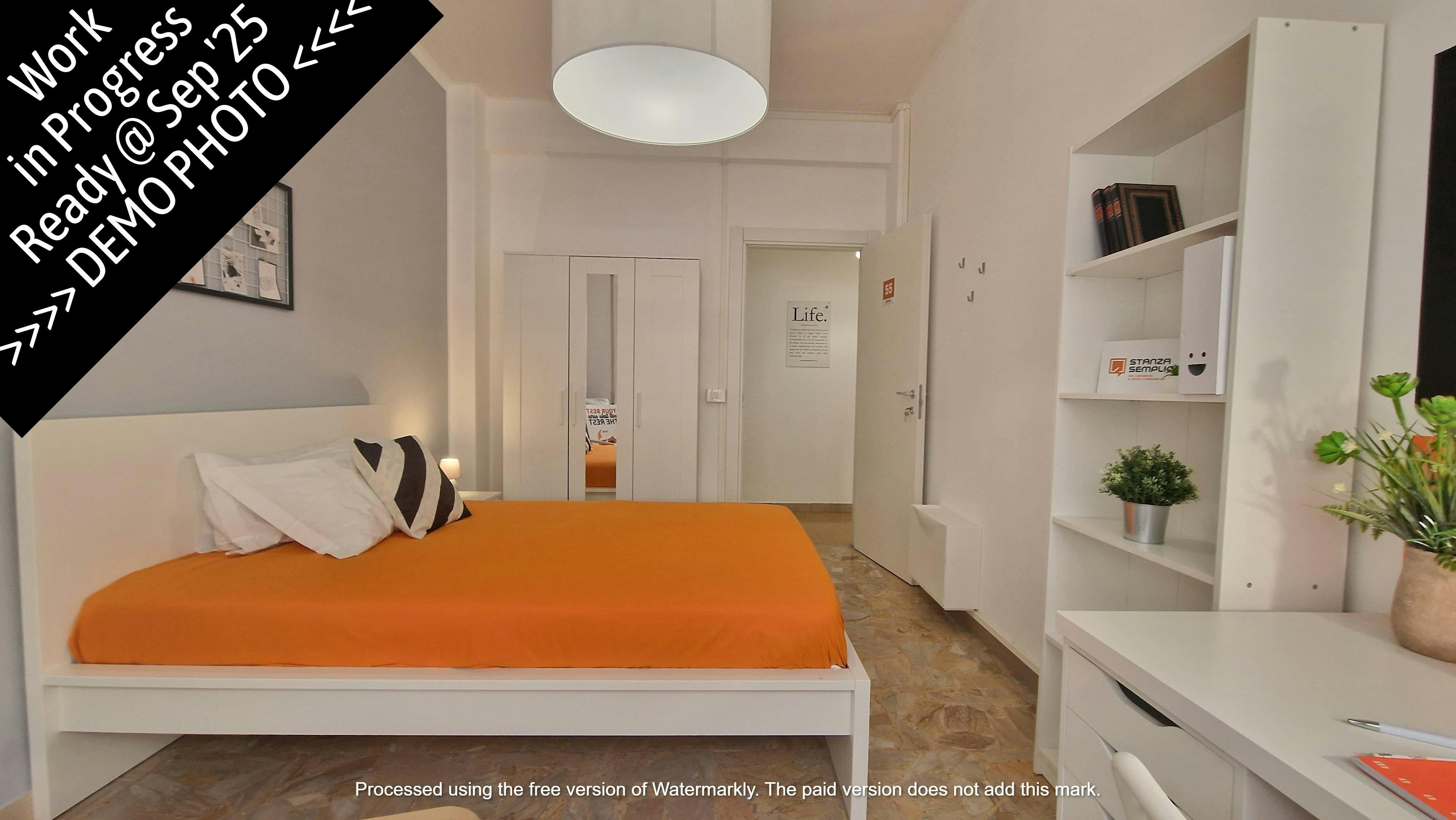 Single room Rome, 1 bed, 14m² — photo 1