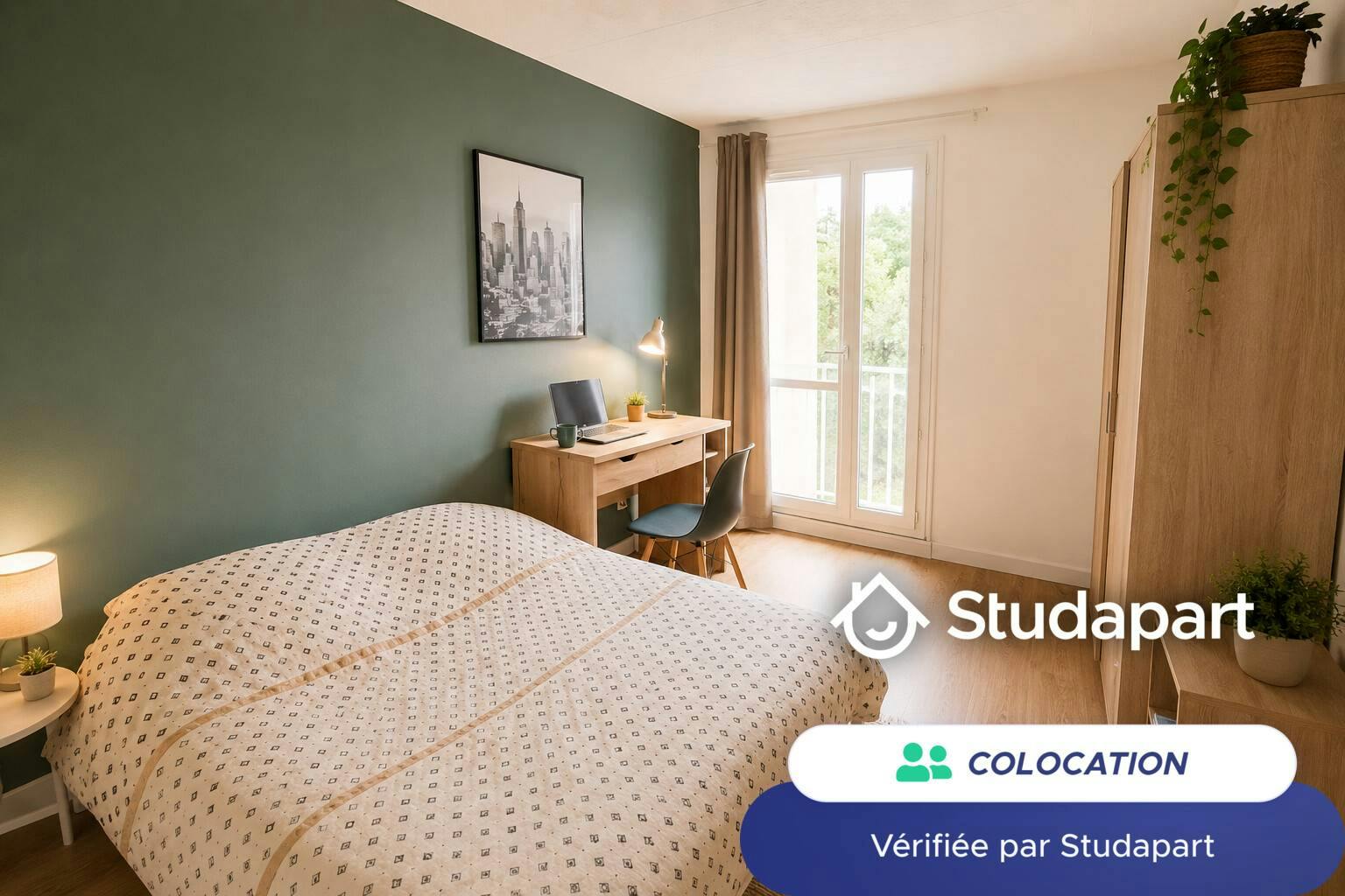 Private room for rent on Place de Vintimille, Toulouse - Vue 5