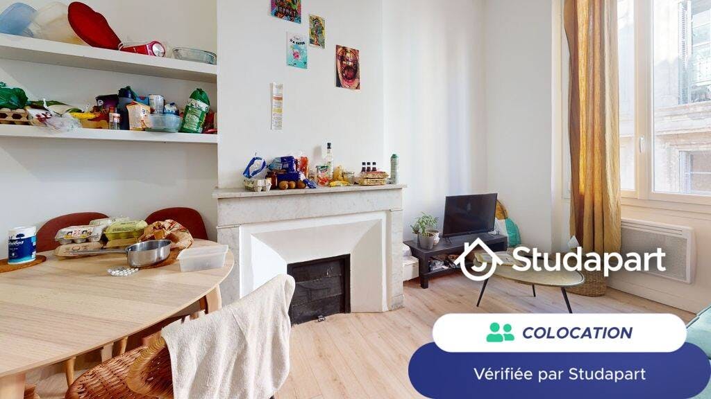 Private room for rent on Rue Tapis Vert, Marseille – pohled 3