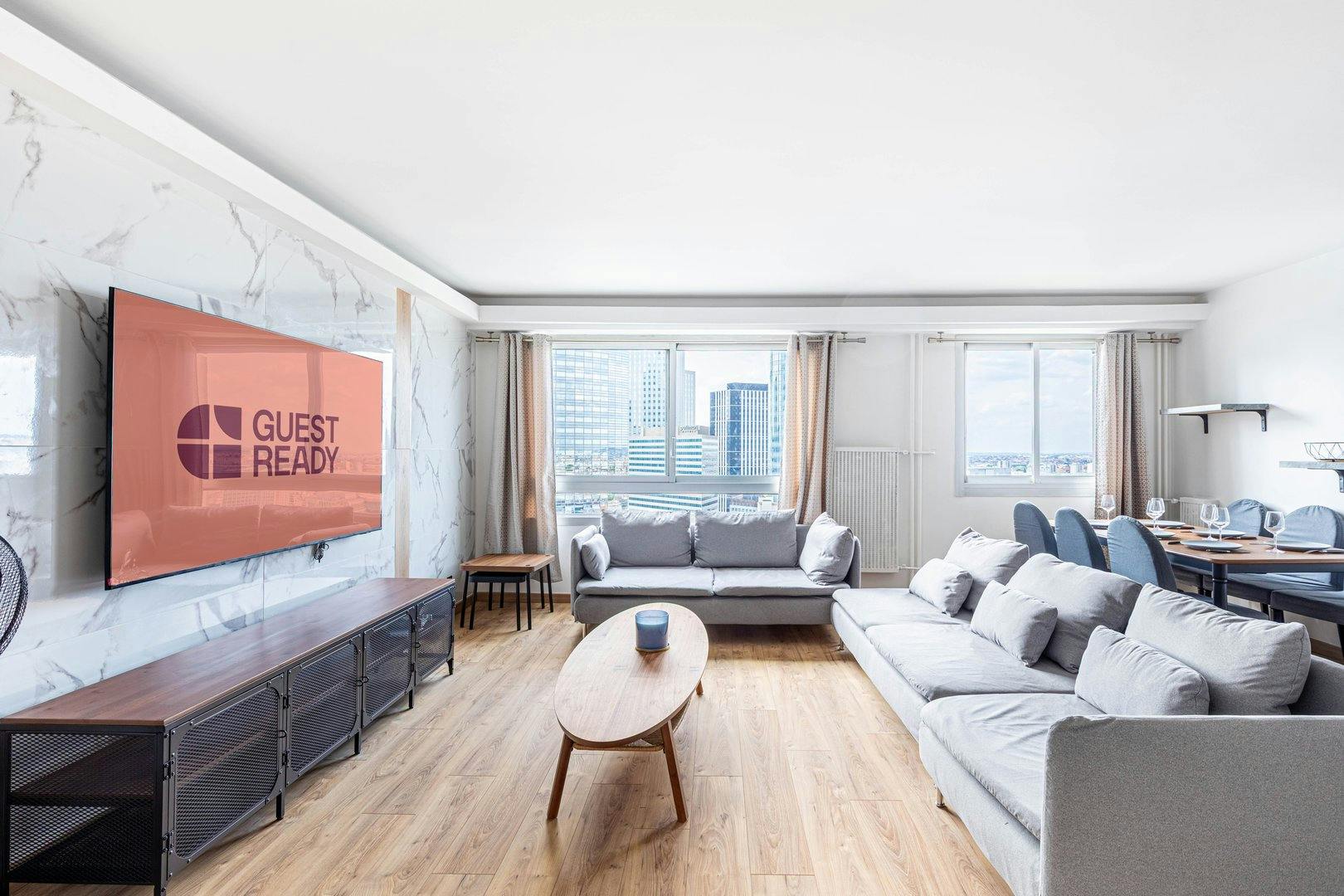 Apartment Courbevoie, 3 beds — photo 1