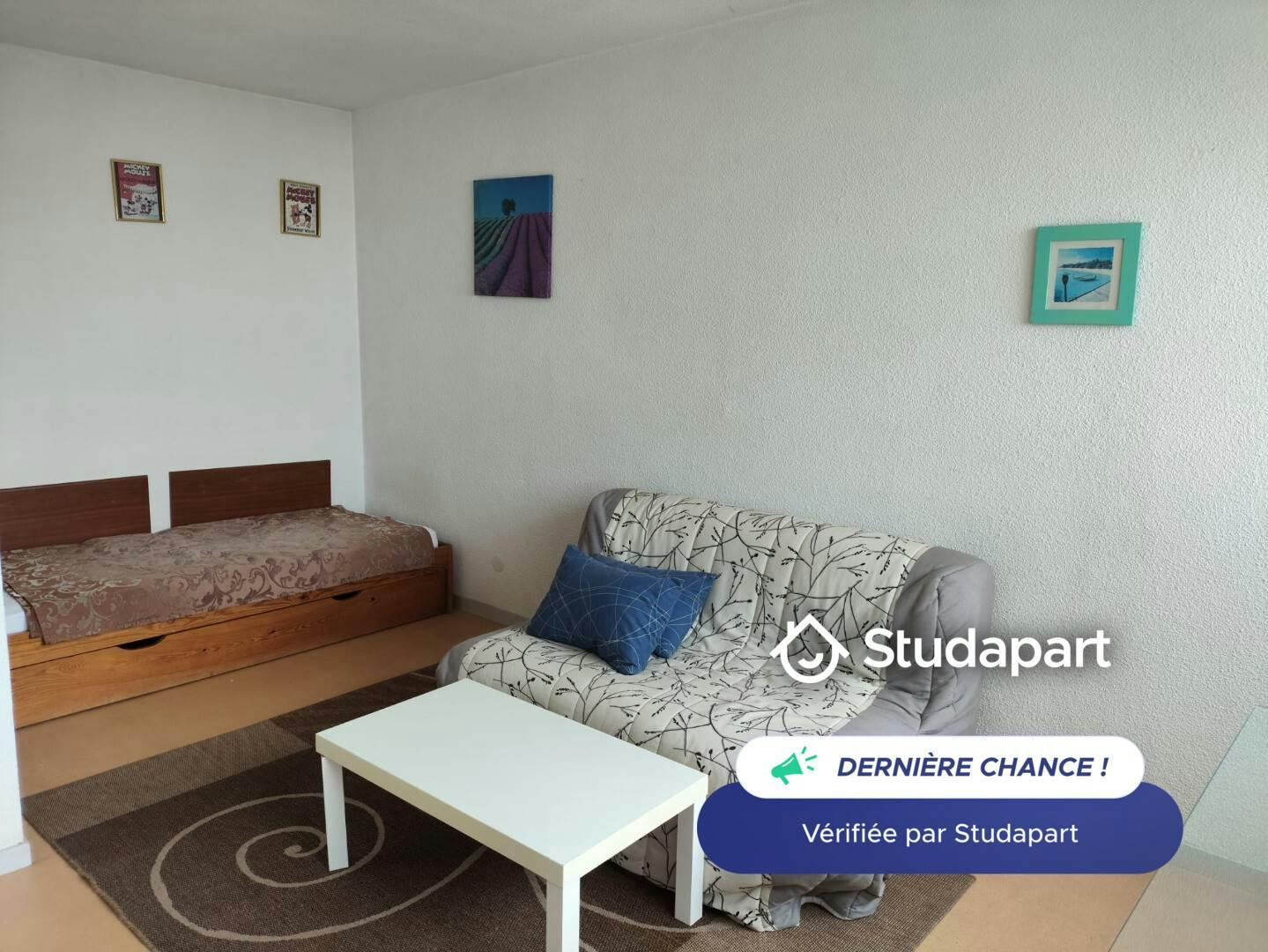 公寓 正在以 €650 的月租出租，其位于 La Rochelle, Avenue du Lazaret
