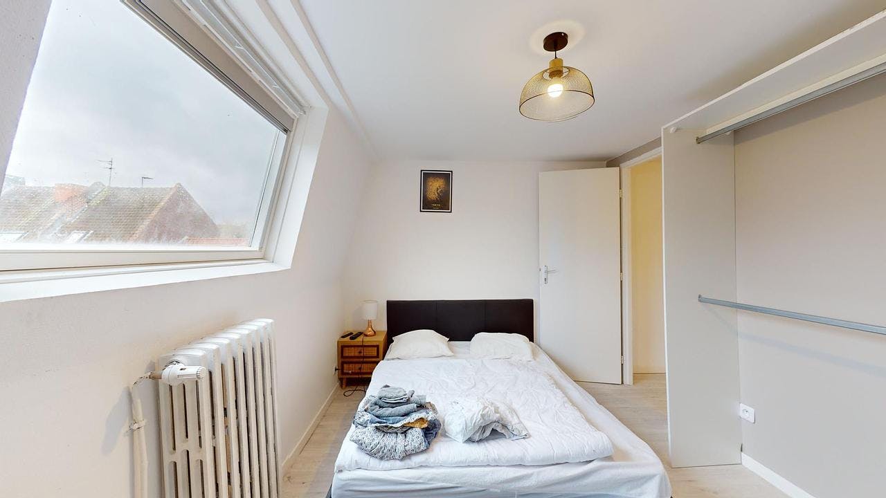 Stanza privata in affitto a 390 € al mese a Roubaix, Rue Beaucourt