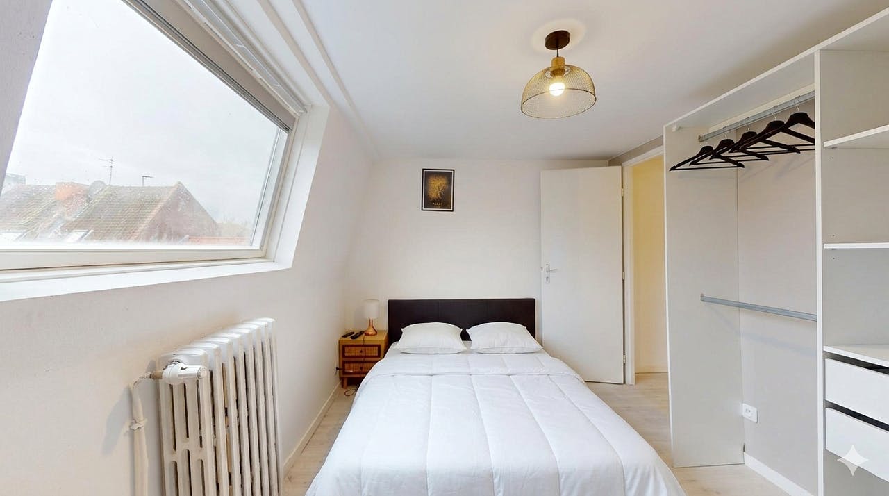Private room for rent for €390 per month in Roubaix, Rue Beaucourt