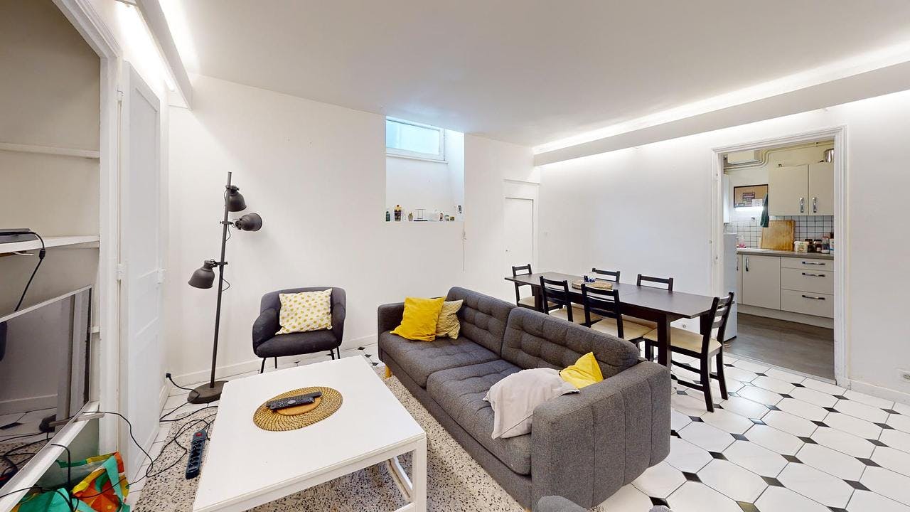 Privé kamer te huur voor € 460 per maand in Clermont-Ferrand, Cours Sablon