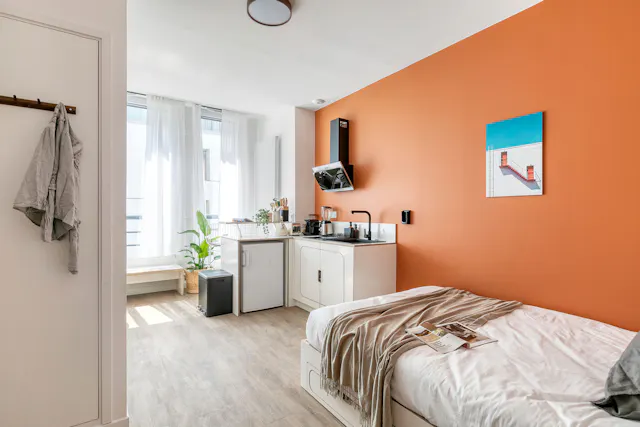 1-Bedroom Building in Rue Tisserand, Paris (1643620) room image 1