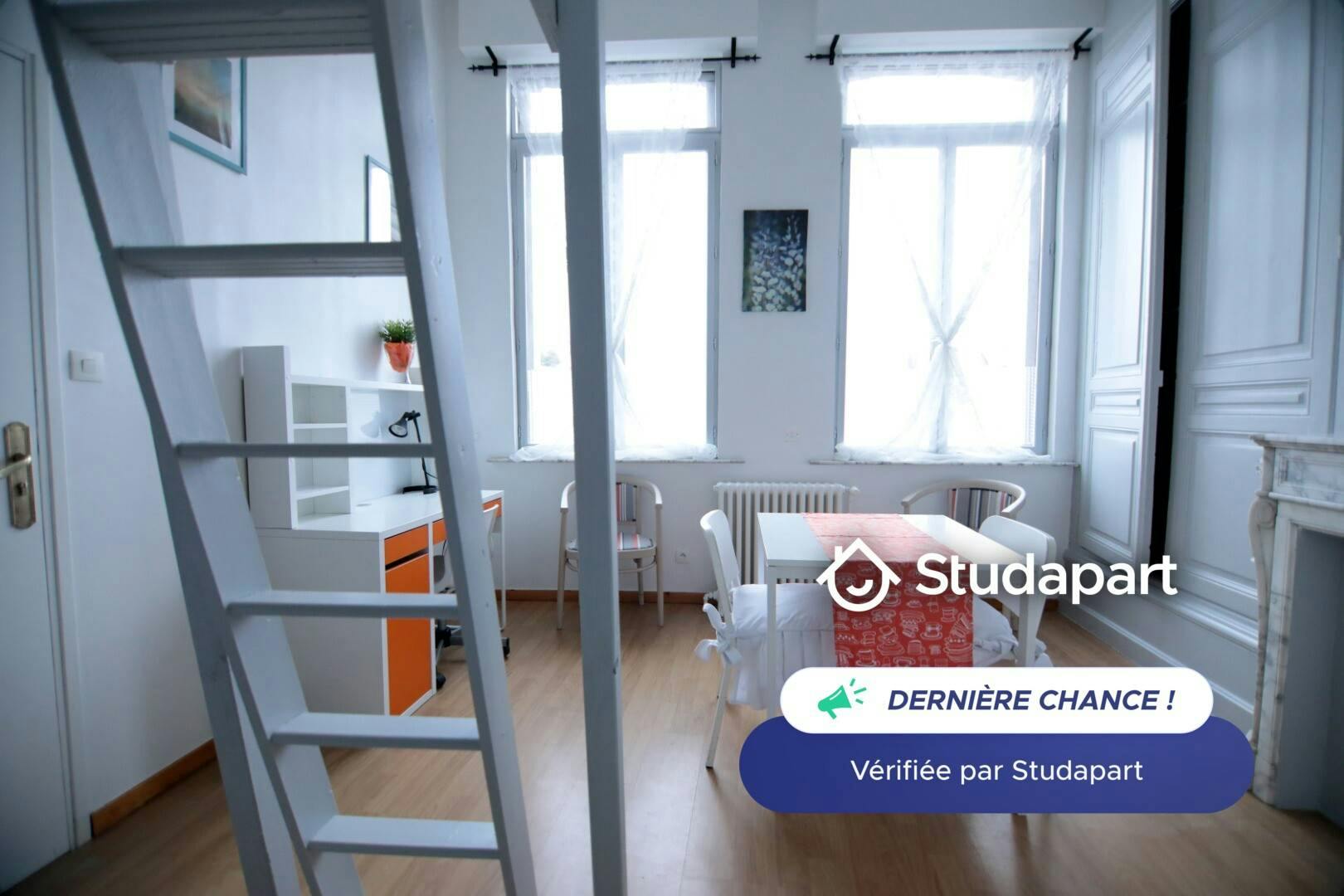 Wohnung zu mieten für 550 € pro Monat in Béthune, Place du Général de Gaulle
