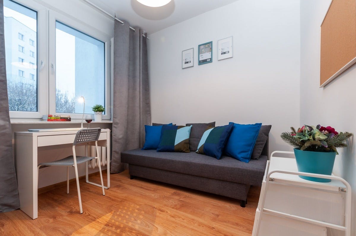 Cameră privată de închiriat pentru 1.850 PLN pe lună în Warsaw, Związku Walki Młodych