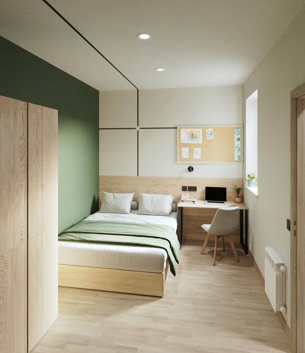Single room Madrid, 1 bed, 9m² — photo 2