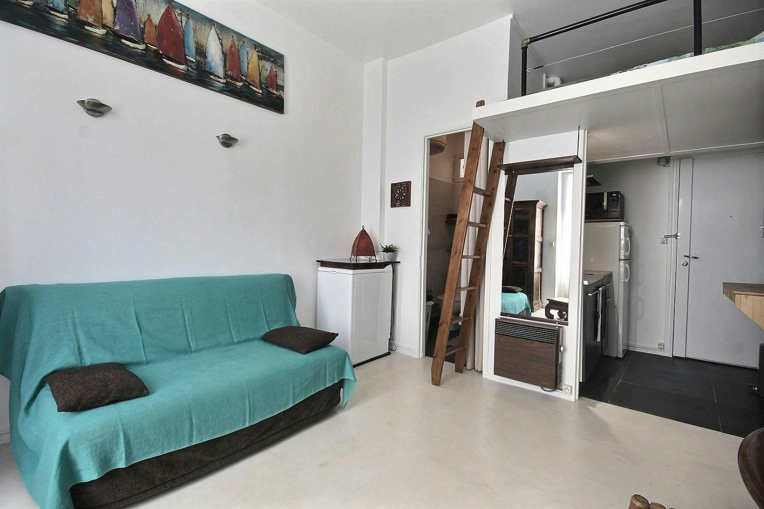 Estudio  en alquiler por 1243 € al mes en Paris, Rue Claude Tillier